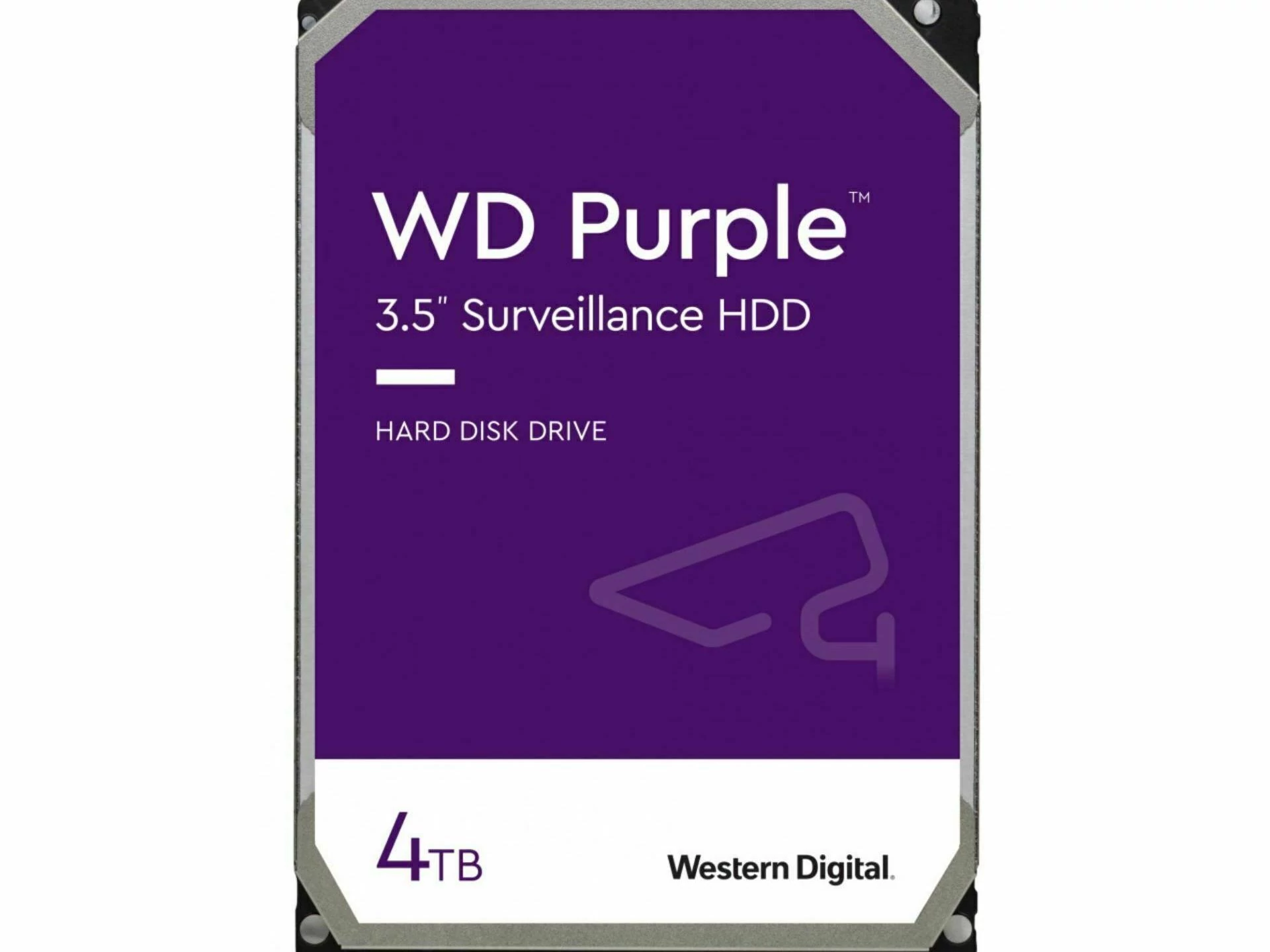 WD HDD 4TB SATA3 128MB Purple