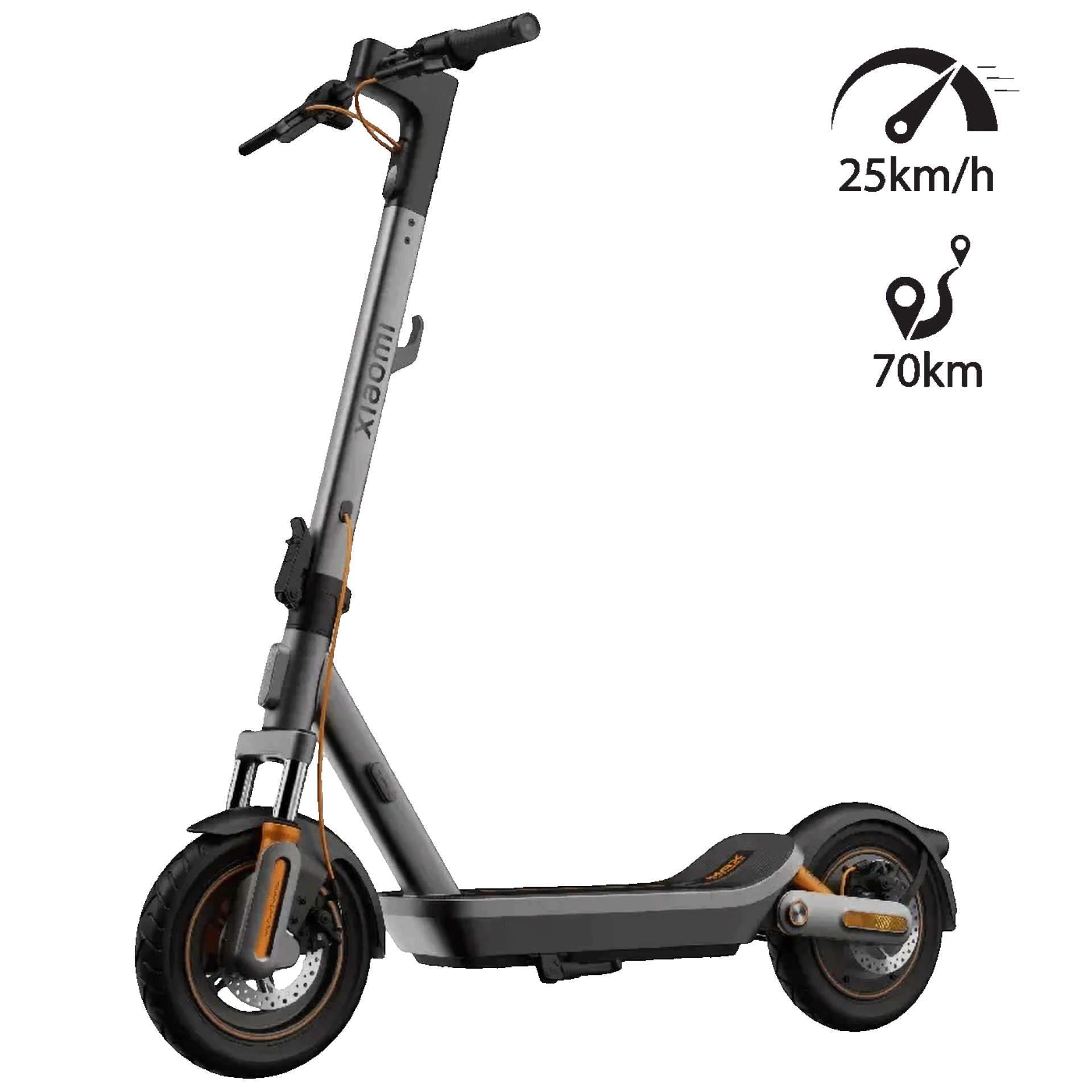 Xiaomi Električni Romobil, 12" točkovi, 25 km/h, Domet do 70 km - Mi Electric Scooter 6 Max