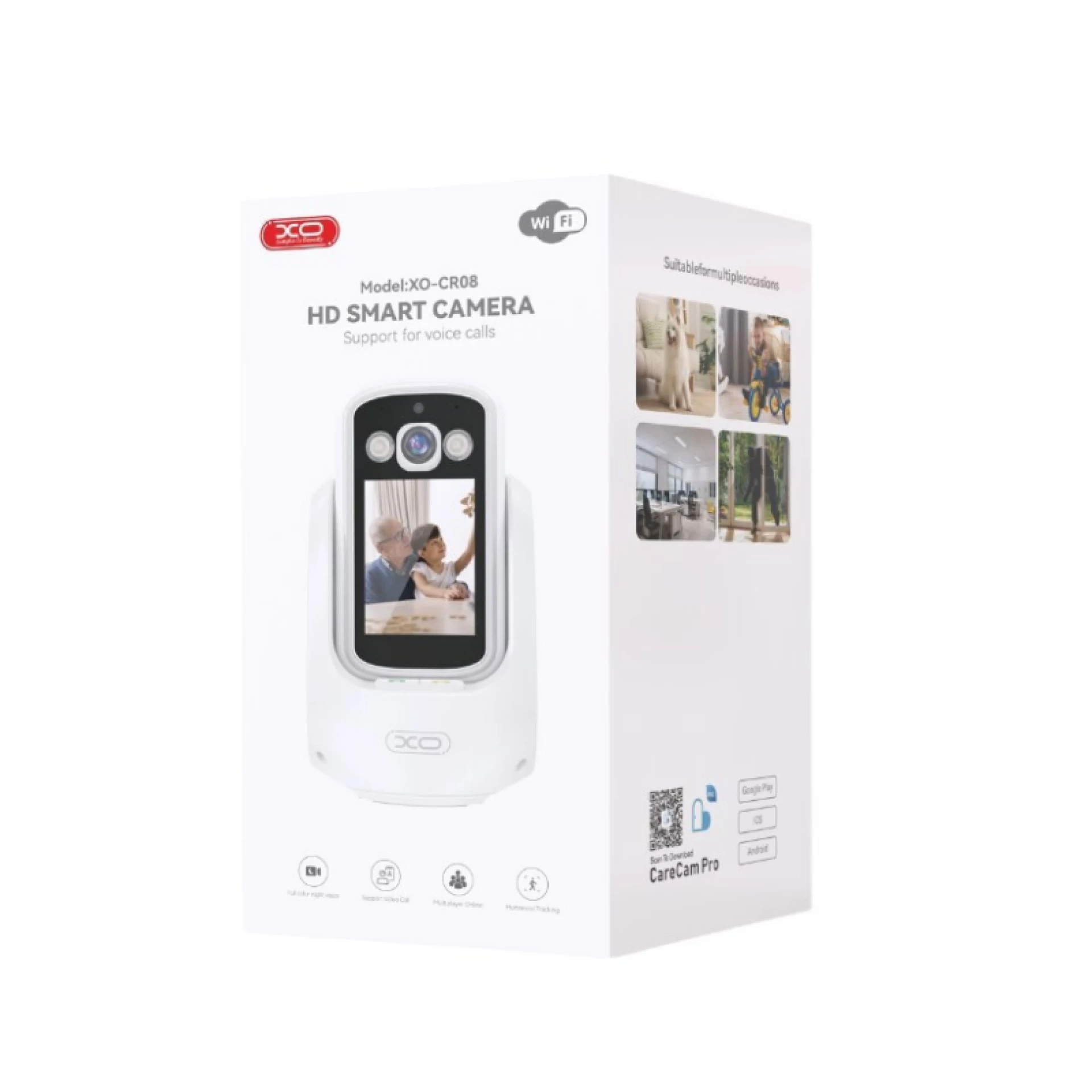 XO CR08 200W Two way Call Camera White