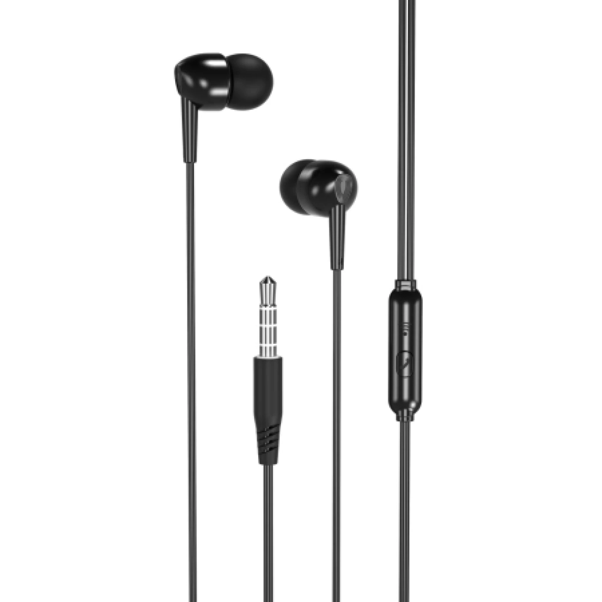 XO In-Ear Slušalice sa mikrofonom EP37 Black