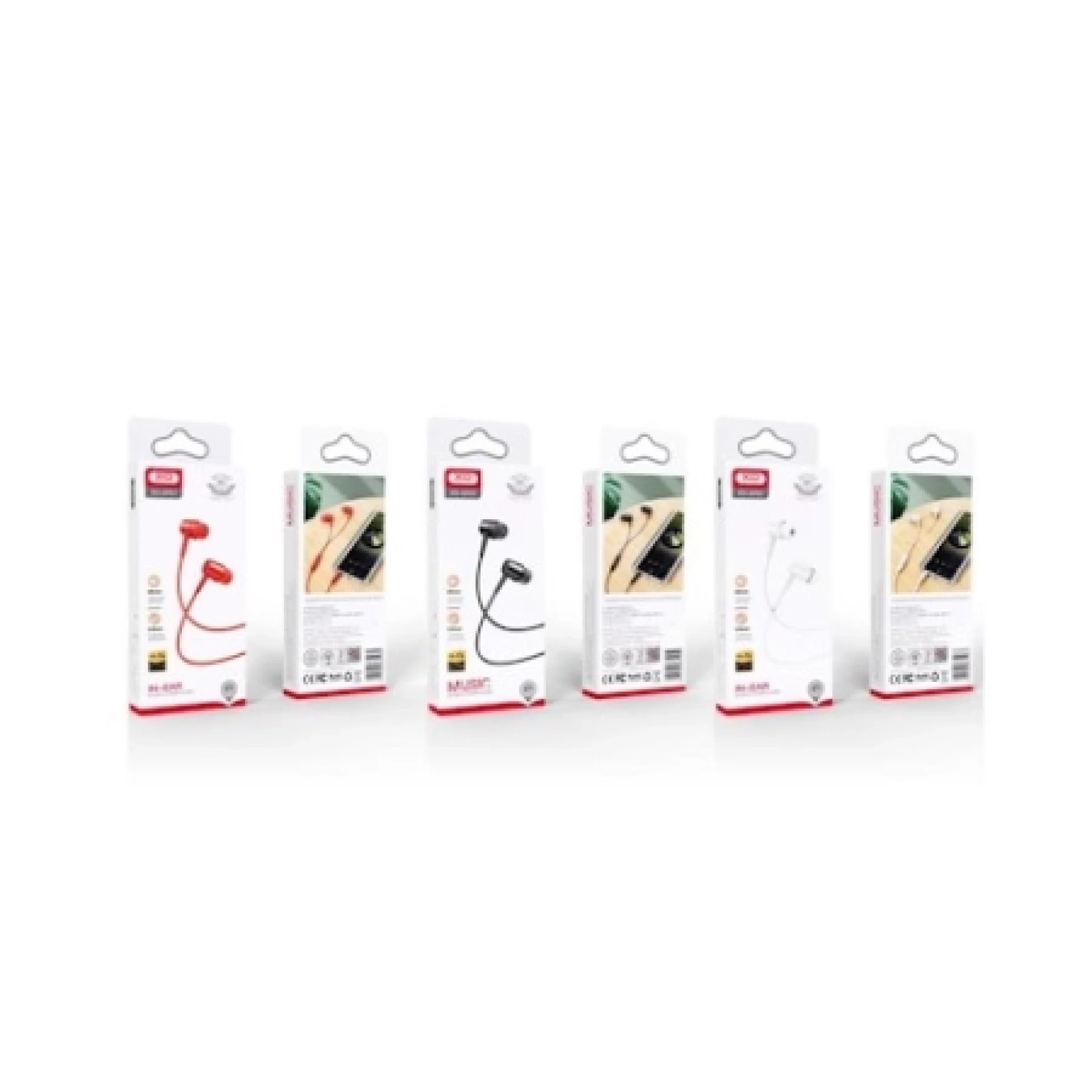 XO In-Ear Slušalice sa mikrofonom EP57 Black