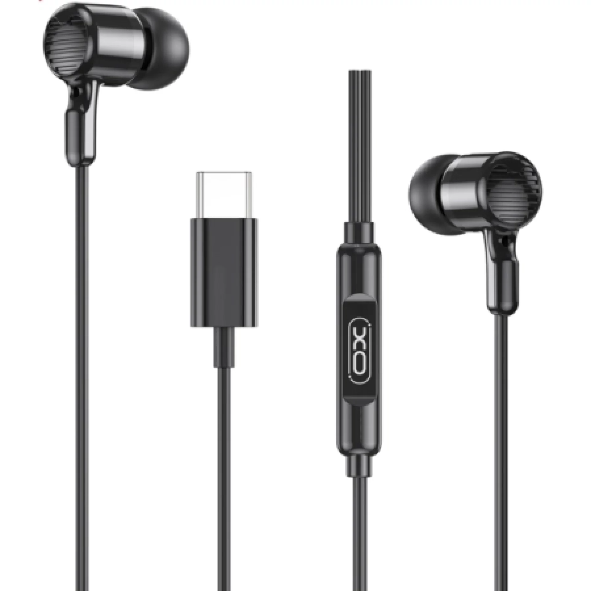 XO In-Ear Slušalice sa mikrofonom Type-C Music EP81 Black
