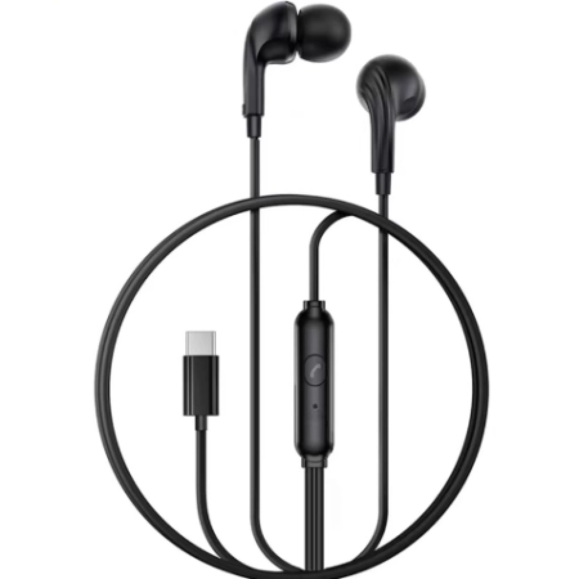 XO In-Ear Slušalice sa mikrofonom Type-C Music EP82 Black