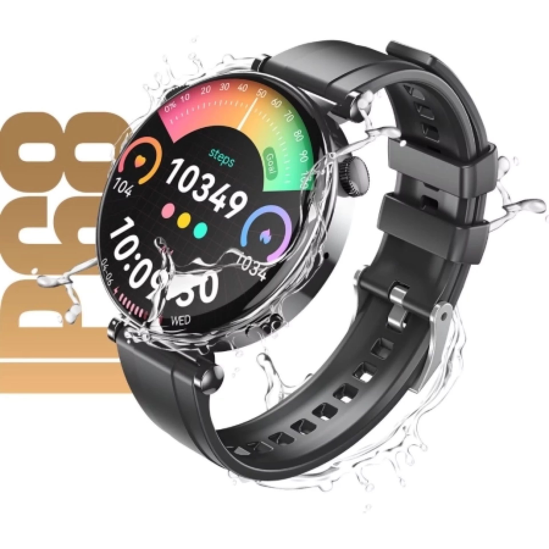 XO Smartwatch GT4 Mini Amoled Black