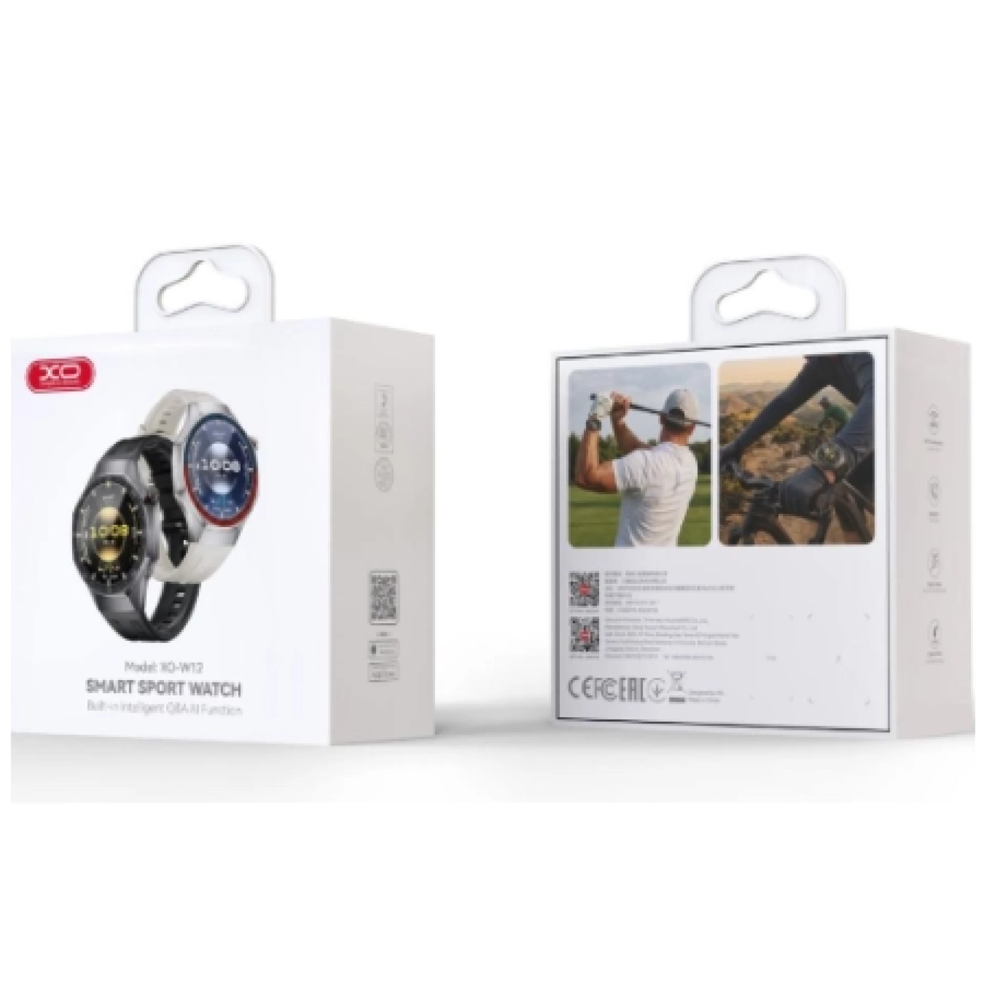 XO Smartwatch W12 Sports Call Black