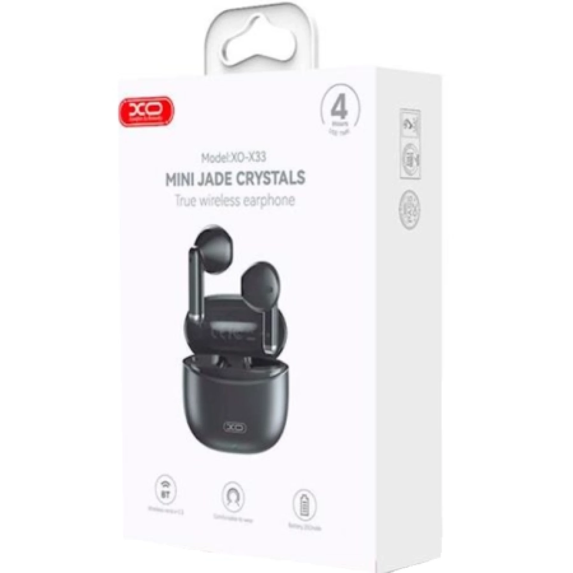 XO TWS  Yu Jing Bluetooth Slušalice sa mikrofonom X33 Black