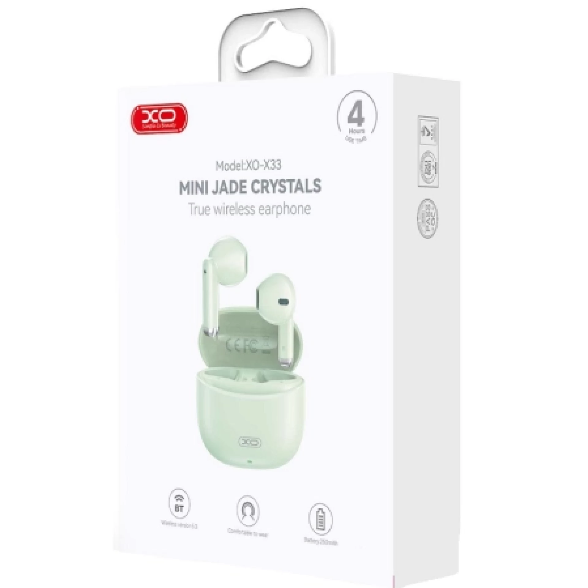 XO TWS  Yu Jing Bluetooth Slušalice sa mikrofonom X33 Green