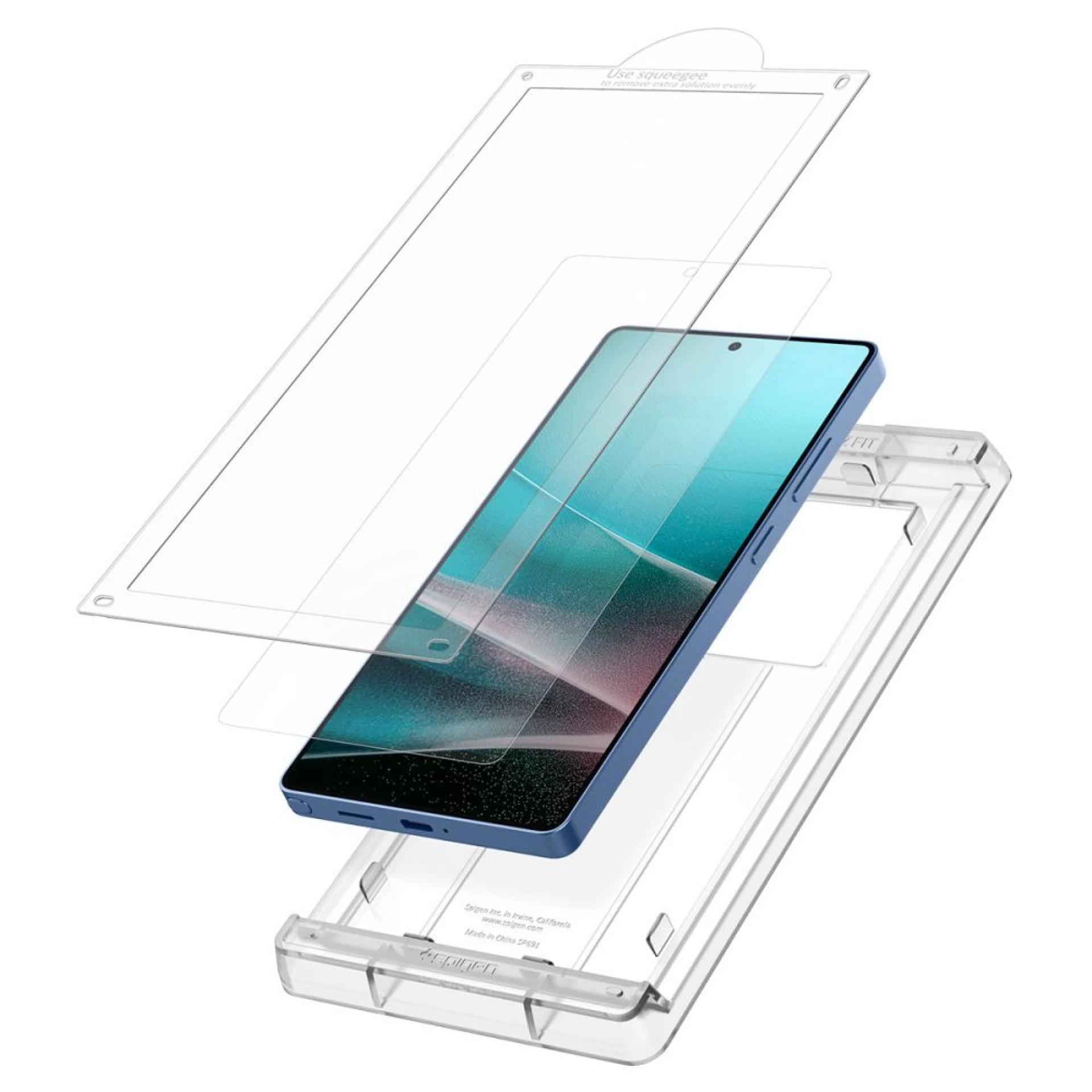 Zaštitno staklo Spigen Glas Elite Shield EZ za Samsung S25 Ultra