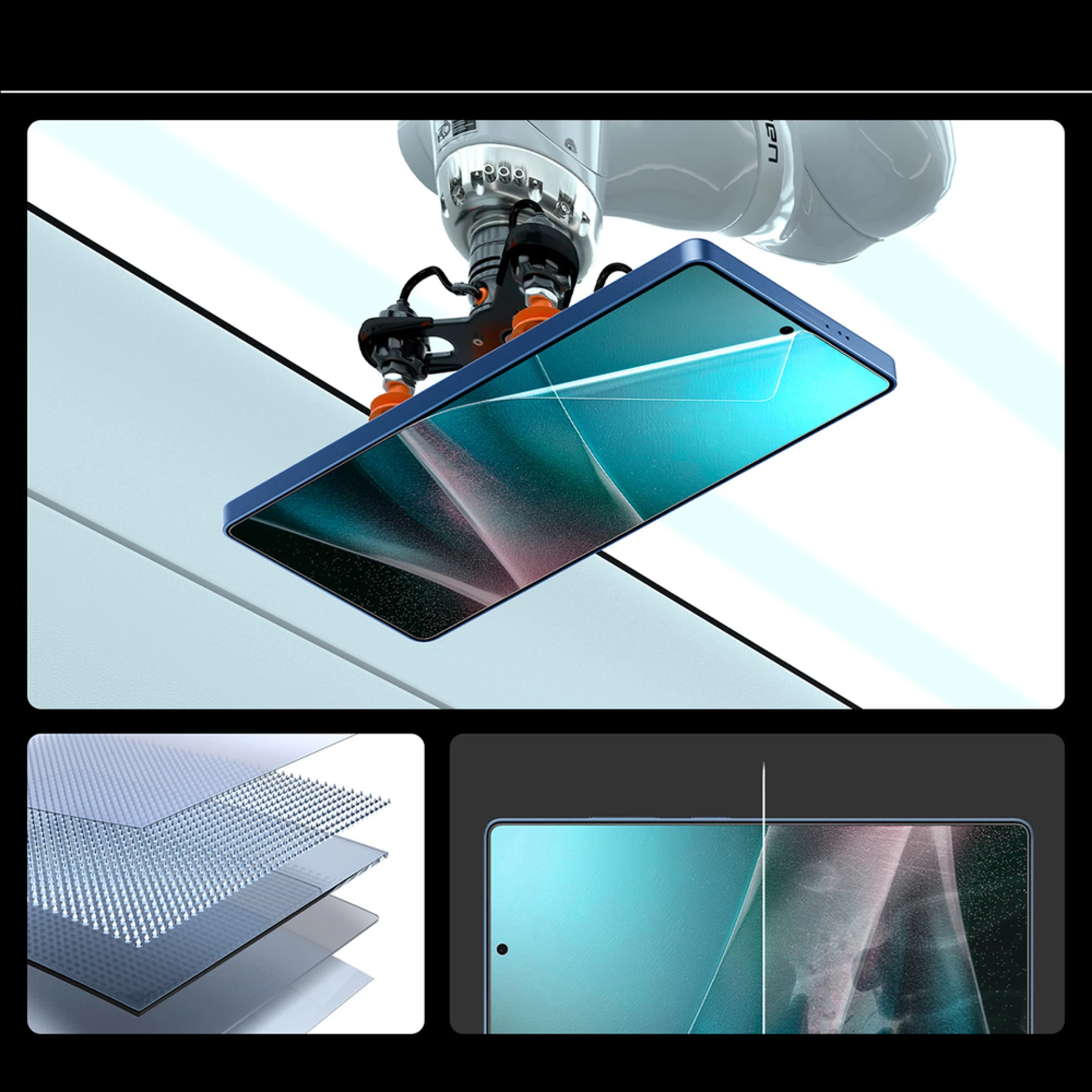 Zaštitno staklo Spigen Glas Elite Shield EZ za Samsung S25 Ultra
