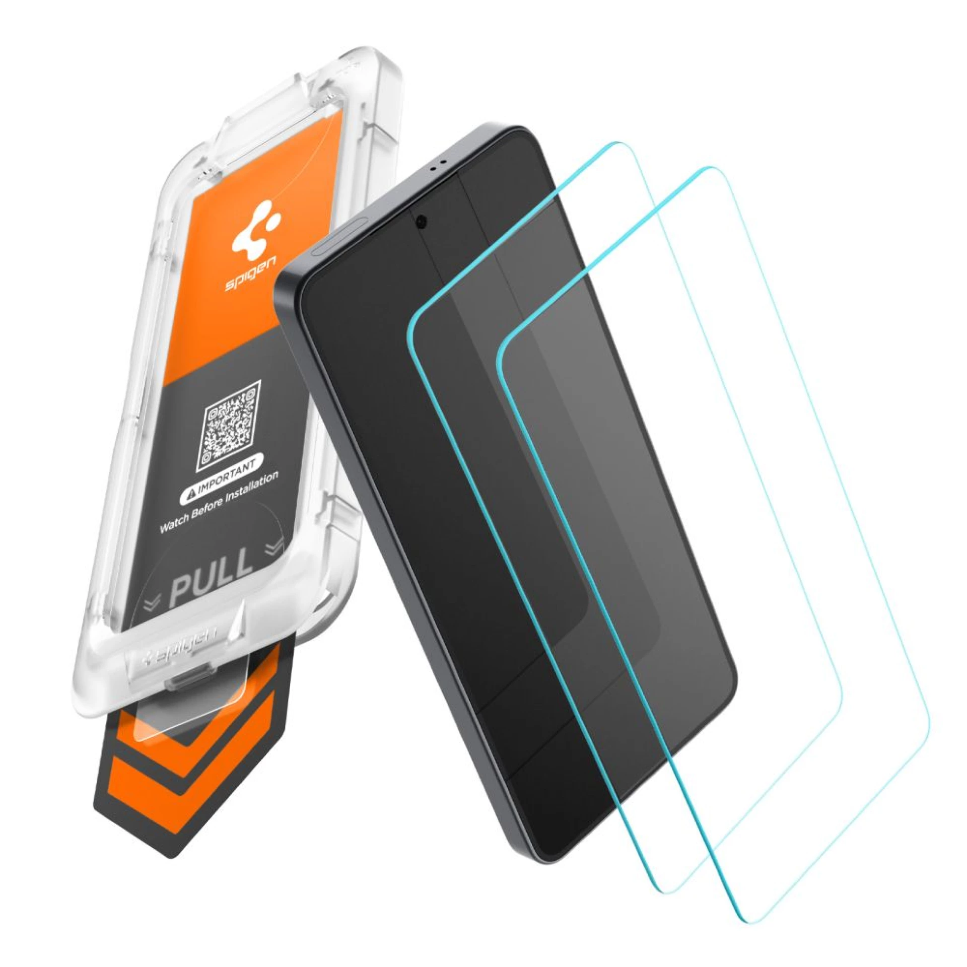 Zaštitno staklo Spigen Glas TR EZ Fit Pro HD za Samsung S26+ 2-pack