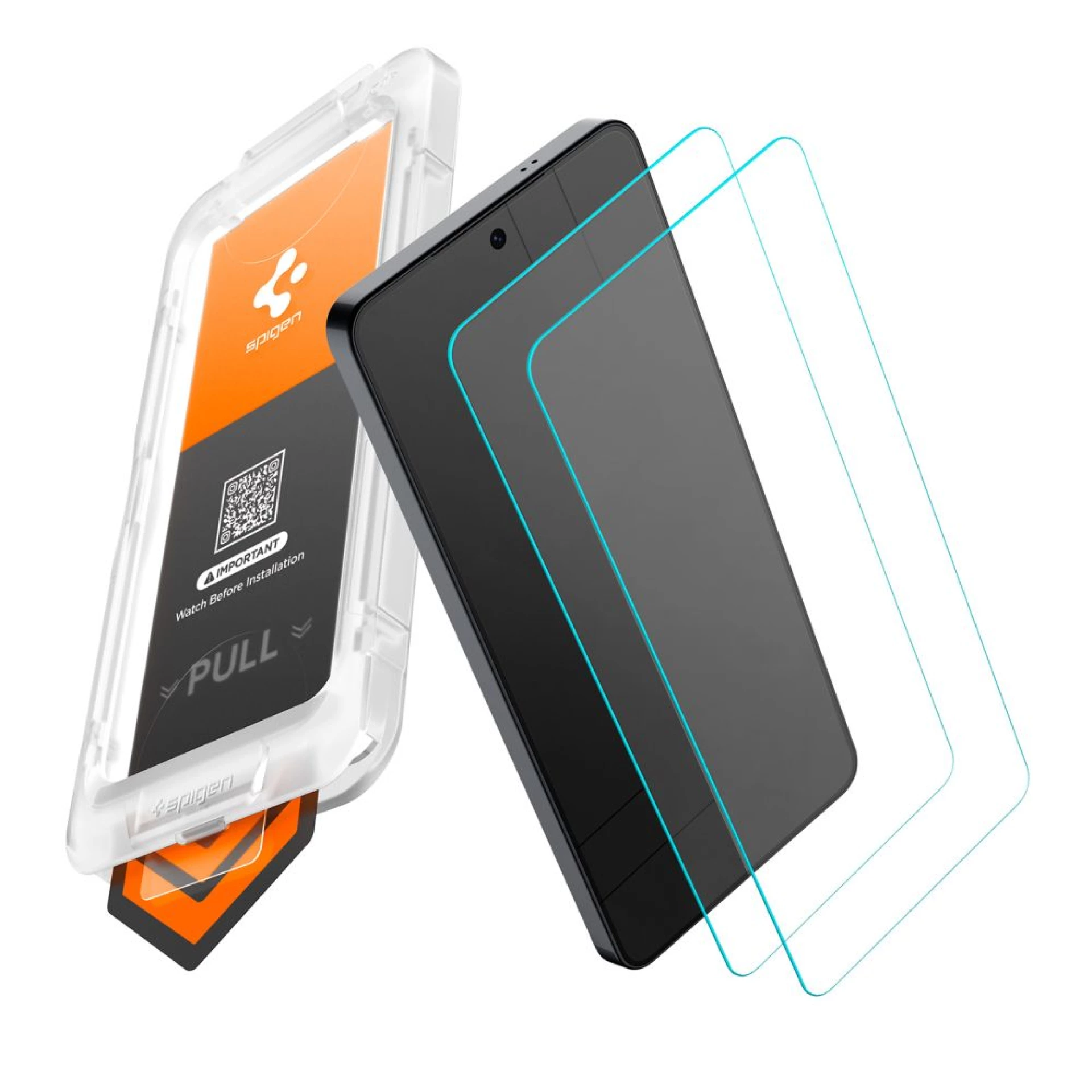 Zaštitno staklo Spigen Glas TR EZ Fit Pro HD za Samsung S26 2-pack