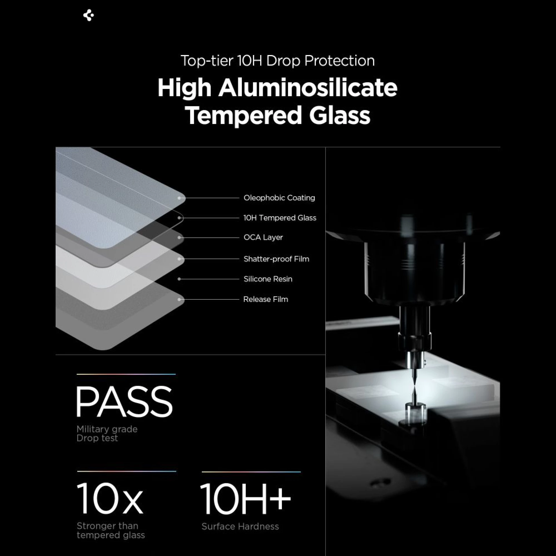 Zaštitno staklo Spigen Glas TR EZ Fit Pro HD za Samsung S26 2-pack