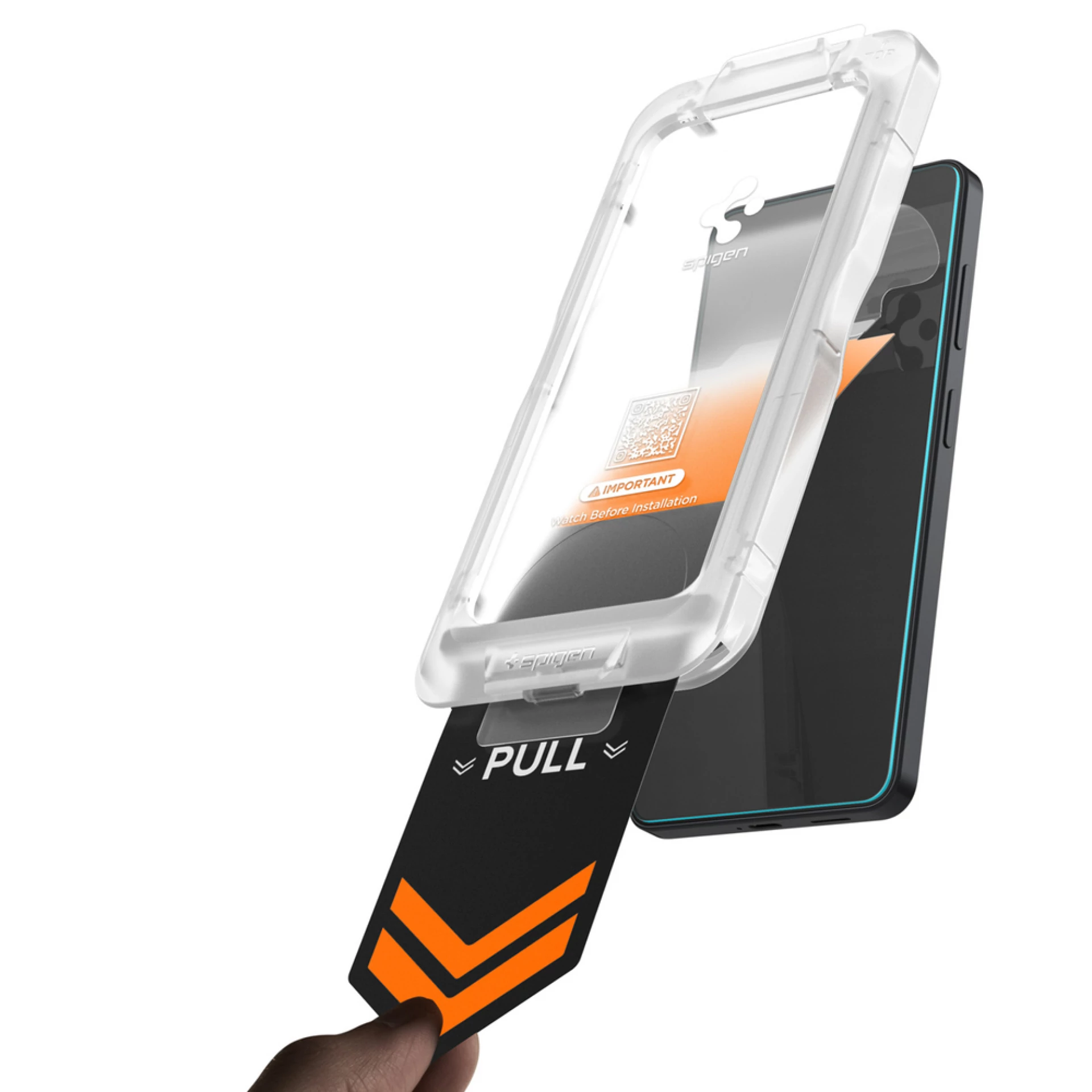 Zaštitno staklo Spigen Glas TR EZ Fit Pro HD za Samsung S26 Privacy 2-pack