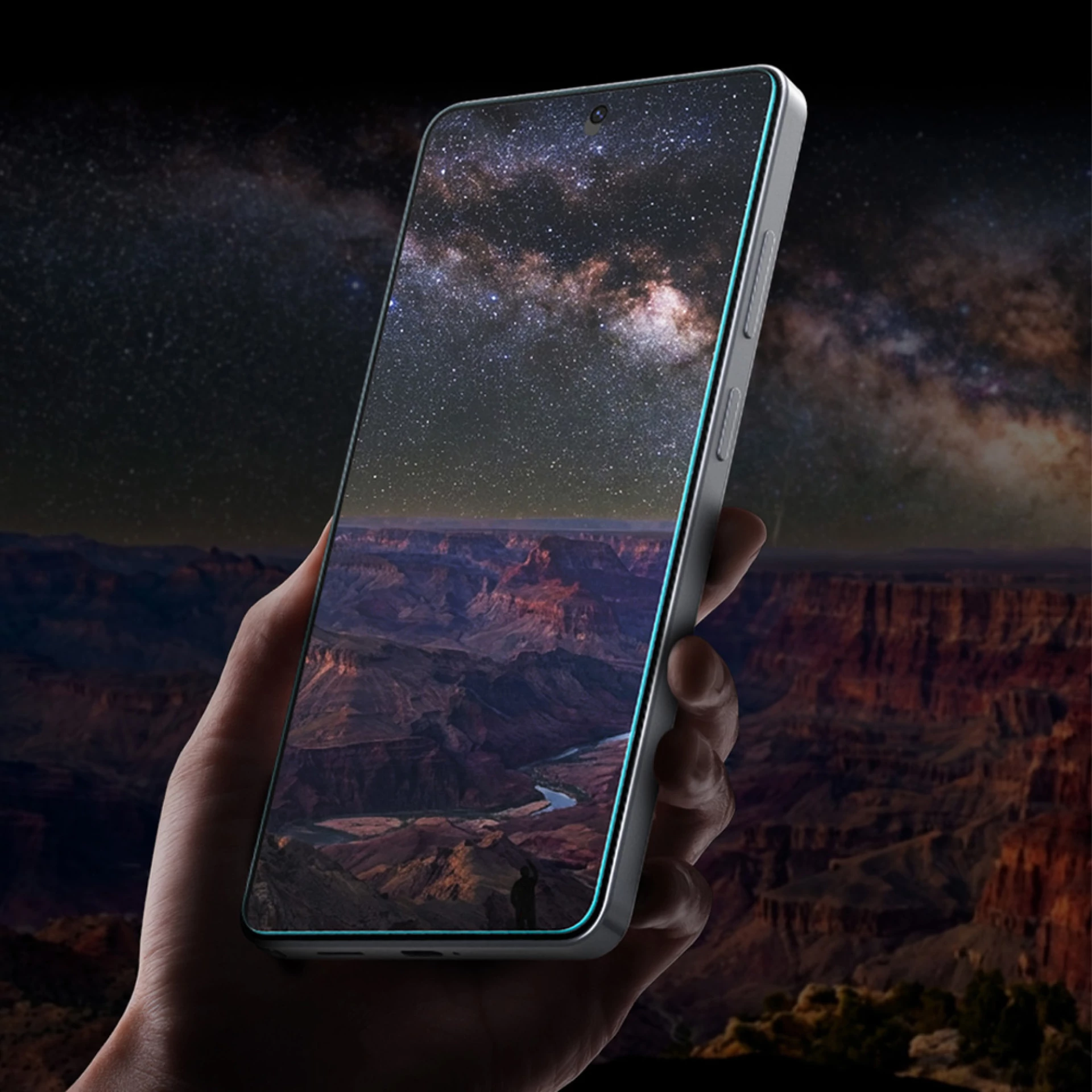 Zaštitno staklo Spigen Glas TR EZ Fit Pro HD za Samsung S26 Privacy 2-pack
