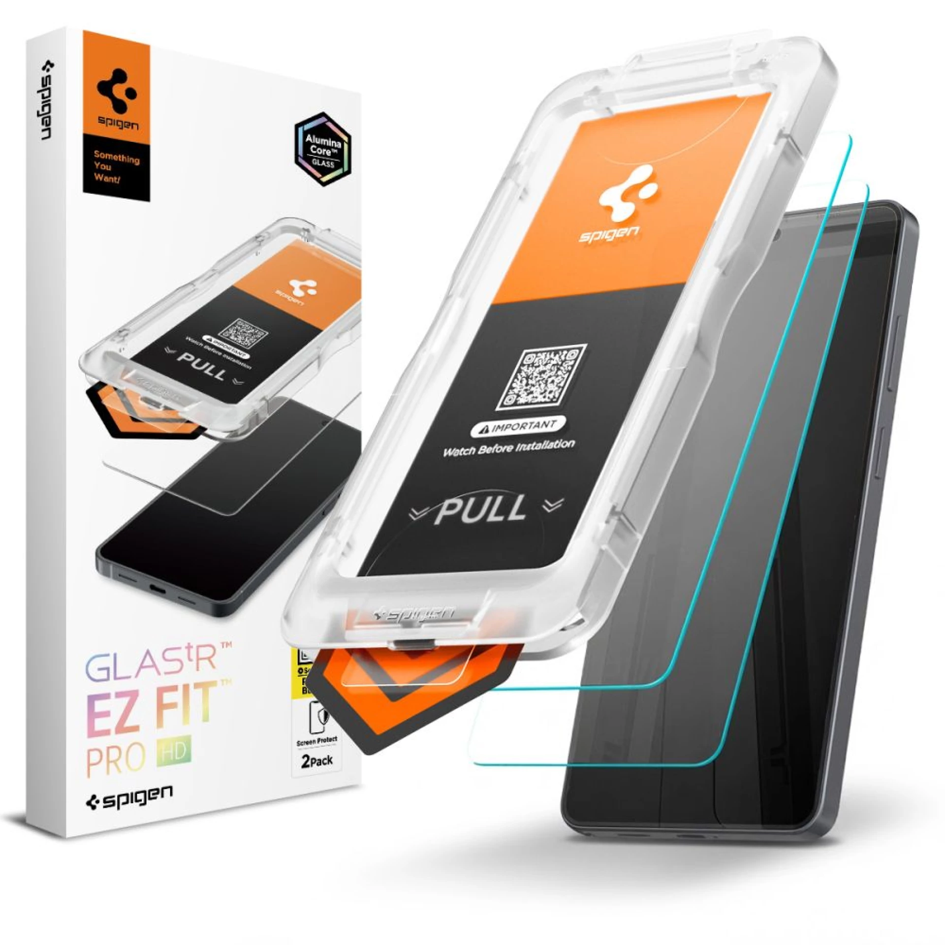 Zaštitno staklo Spigen Glas TR EZ Fit Pro HD za Samsung S26 Ultra 2-pack