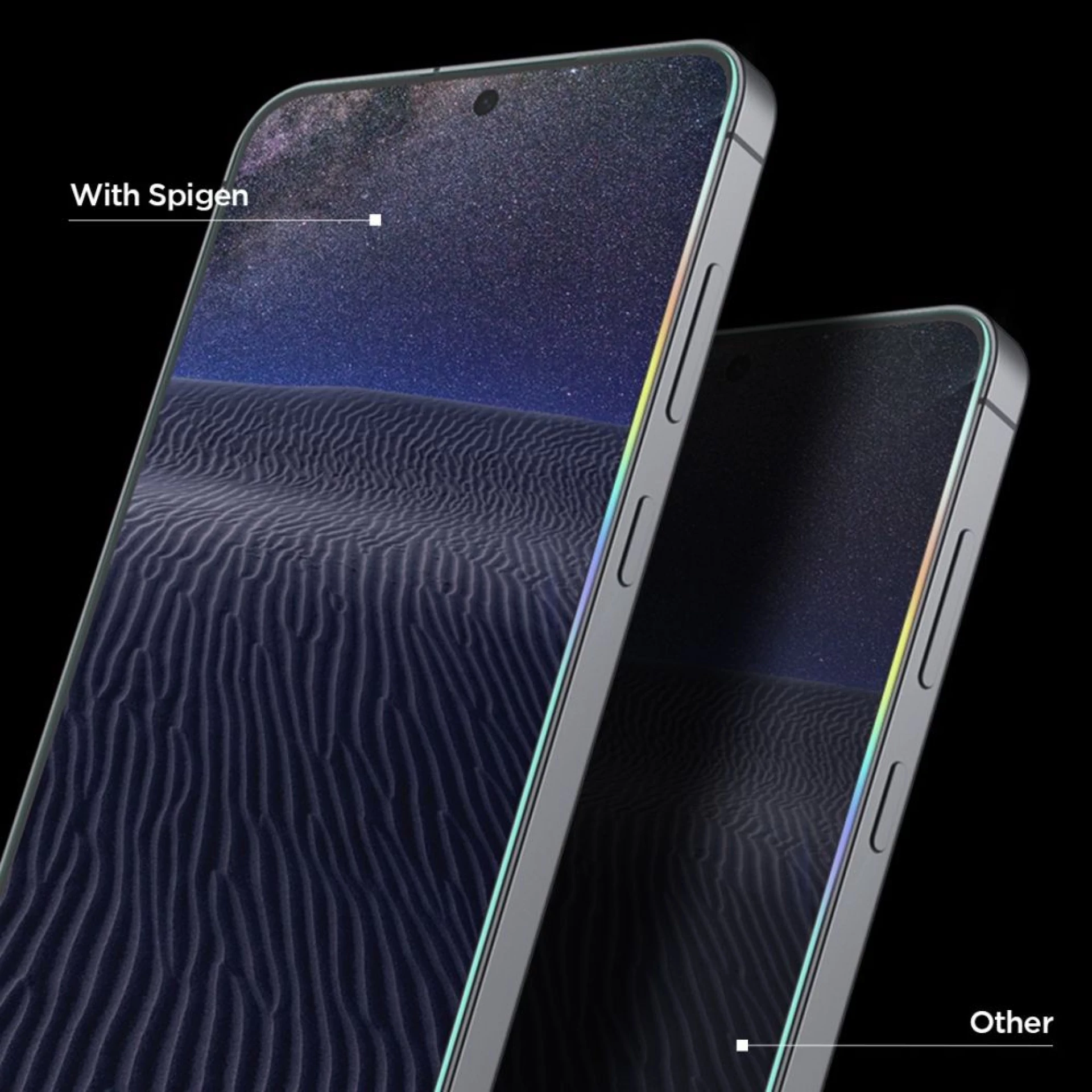 Zaštitno staklo Spigen Glas TR EZ Fit Pro za Samsung S25 FE 2-pack