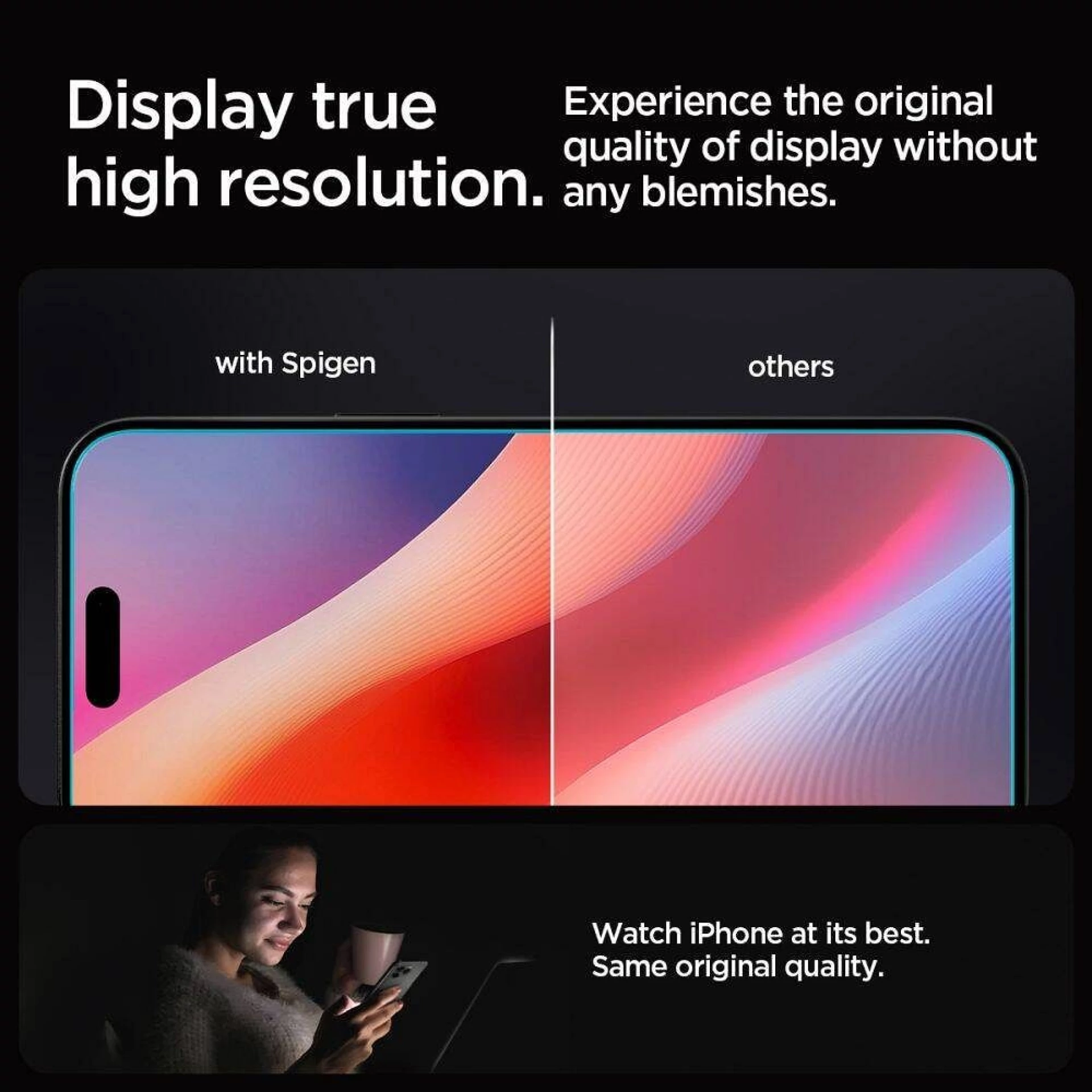 Zaštitno staklo Spigen Glas TR EZ Fit za iPhone 16 Pro/17/17 Pro 2-pack
