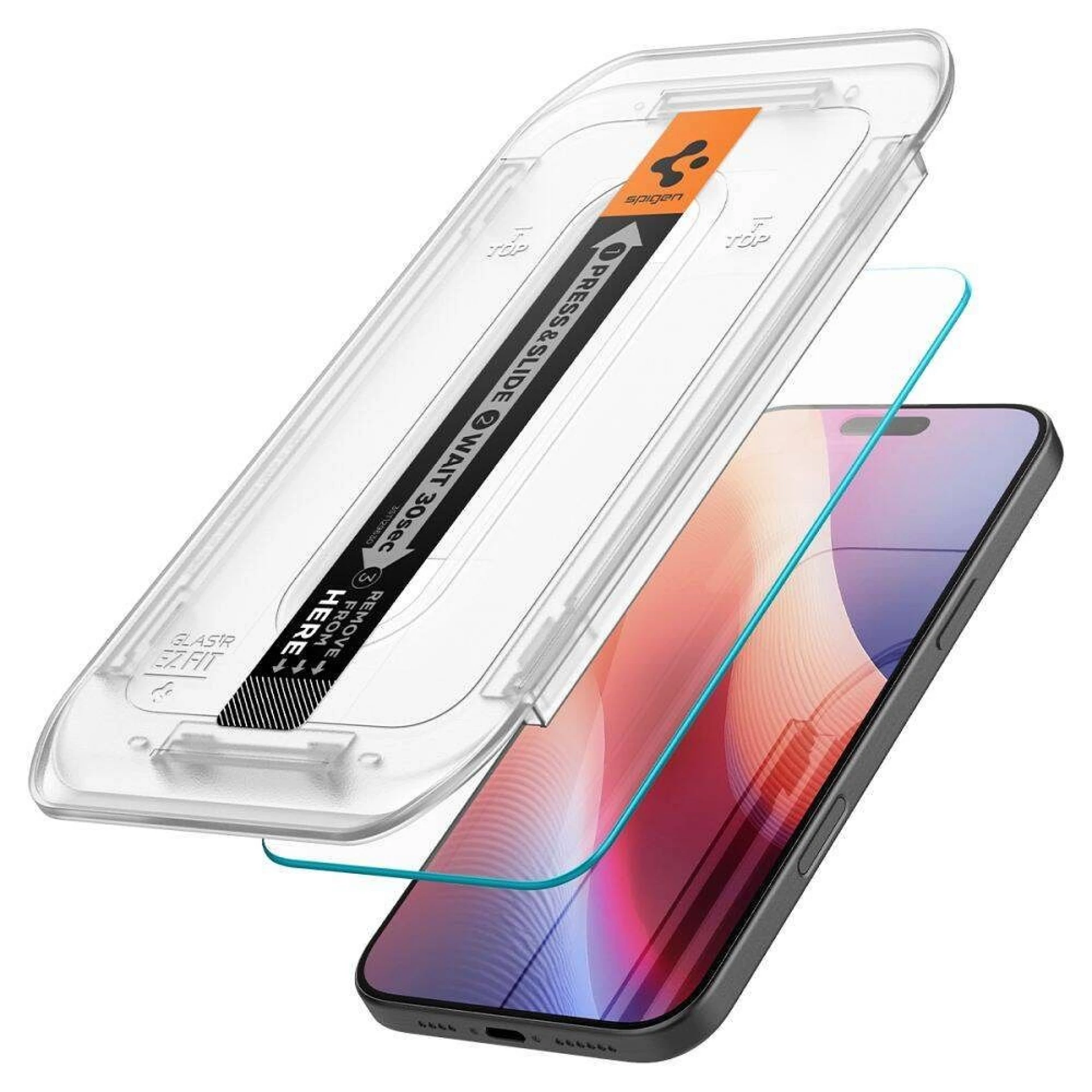 Zaštitno staklo Spigen Glas TR EZ Fit za iPhone 16 Pro Max/17 Pro Max 2-pack