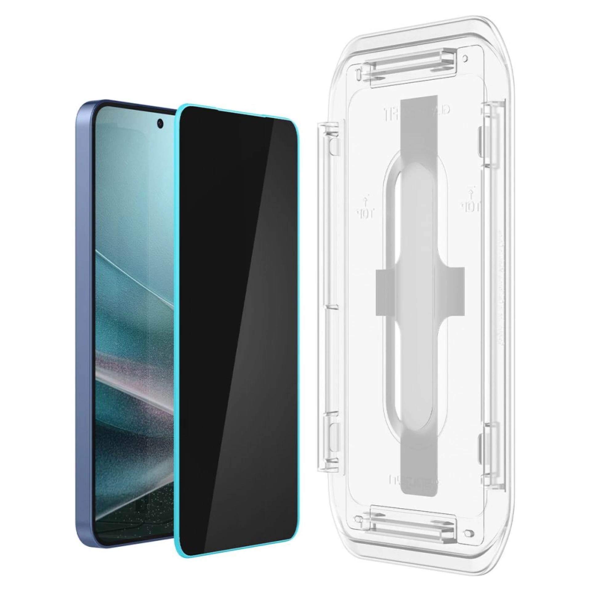 Zaštitno staklo Spigen Glas TR EZ Fit za Samsung S24/S25 2-pack HD Privacy