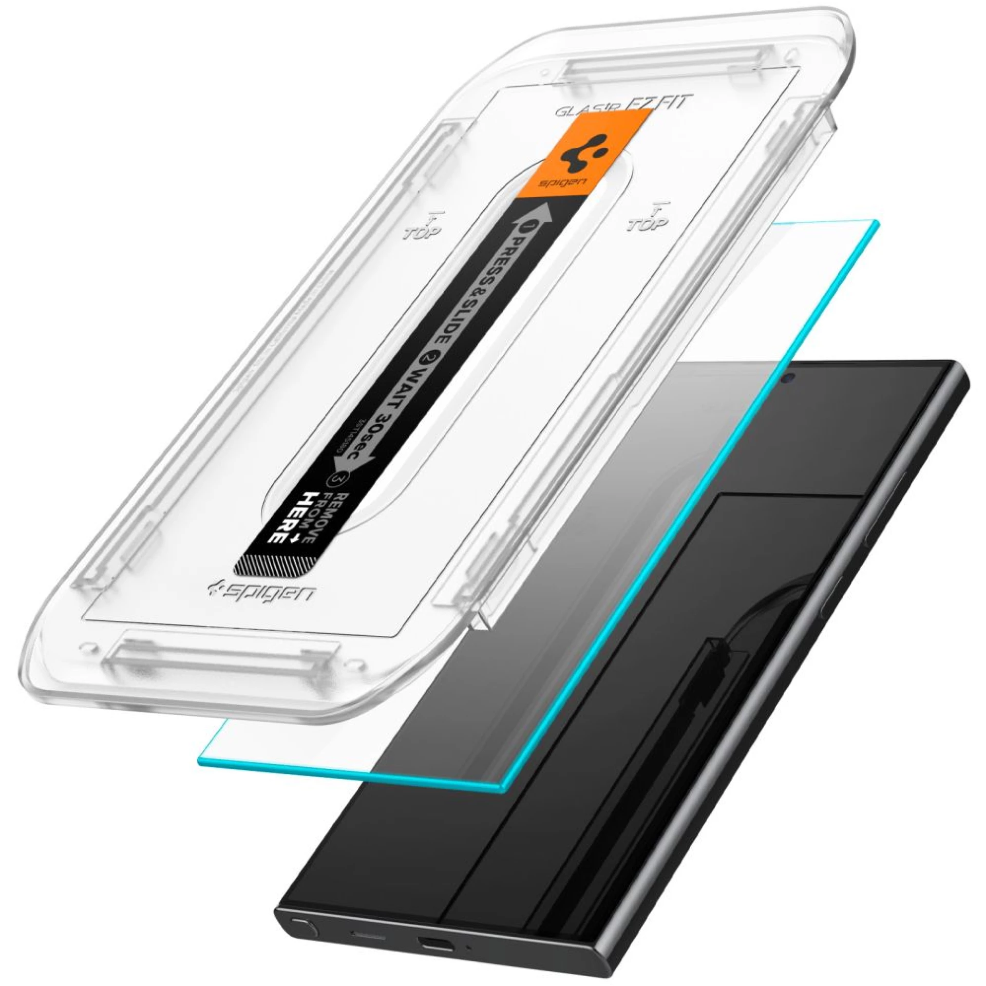 Zaštitno staklo Spigen Glas TR EZ Fit za Samsung S24 Ultra 2-pack