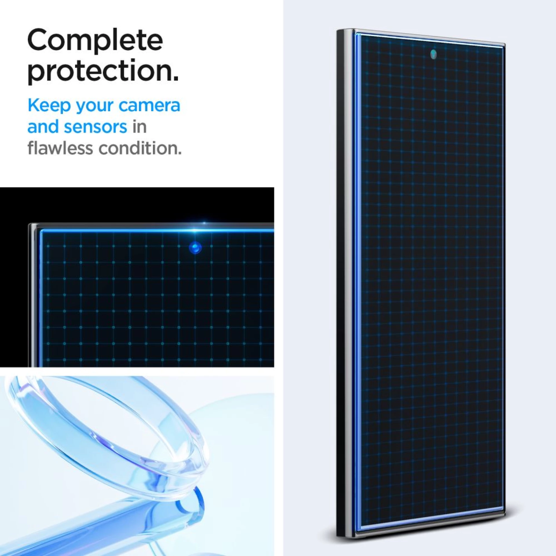 Zaštitno staklo Spigen Glas TR EZ Fit za Samsung S24 Ultra 2-pack