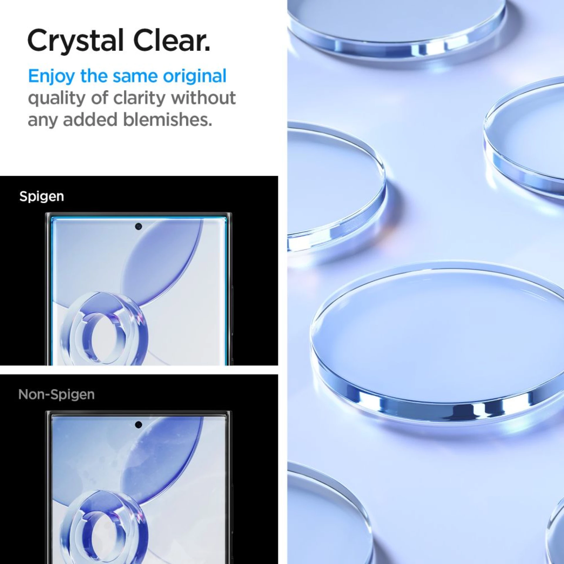 Zaštitno staklo Spigen Glas TR EZ Fit za Samsung S24 Ultra 2-pack