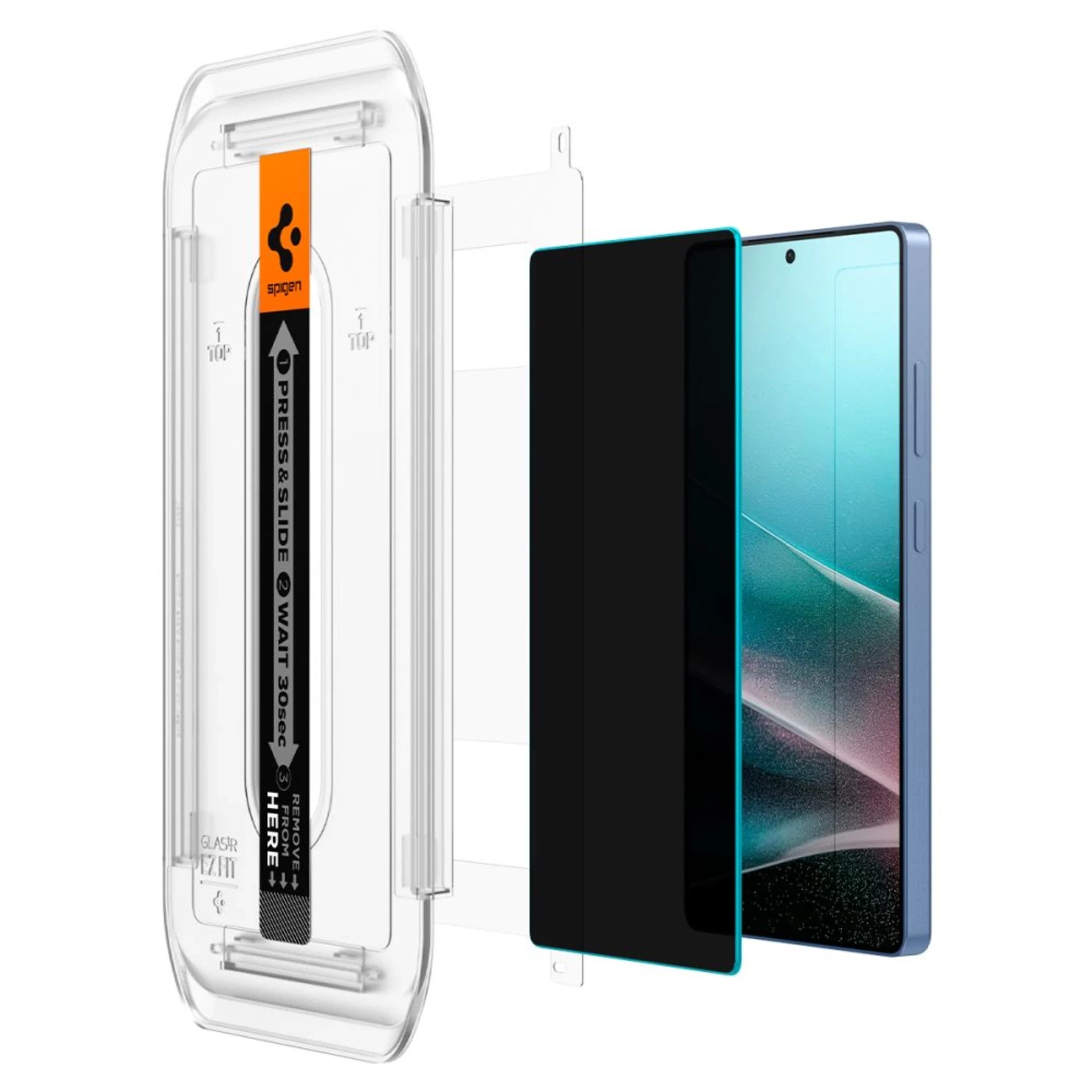 Zaštitno staklo Spigen Glas TR EZ Fit za Samsung S25 Ultra 2-pack Privacy