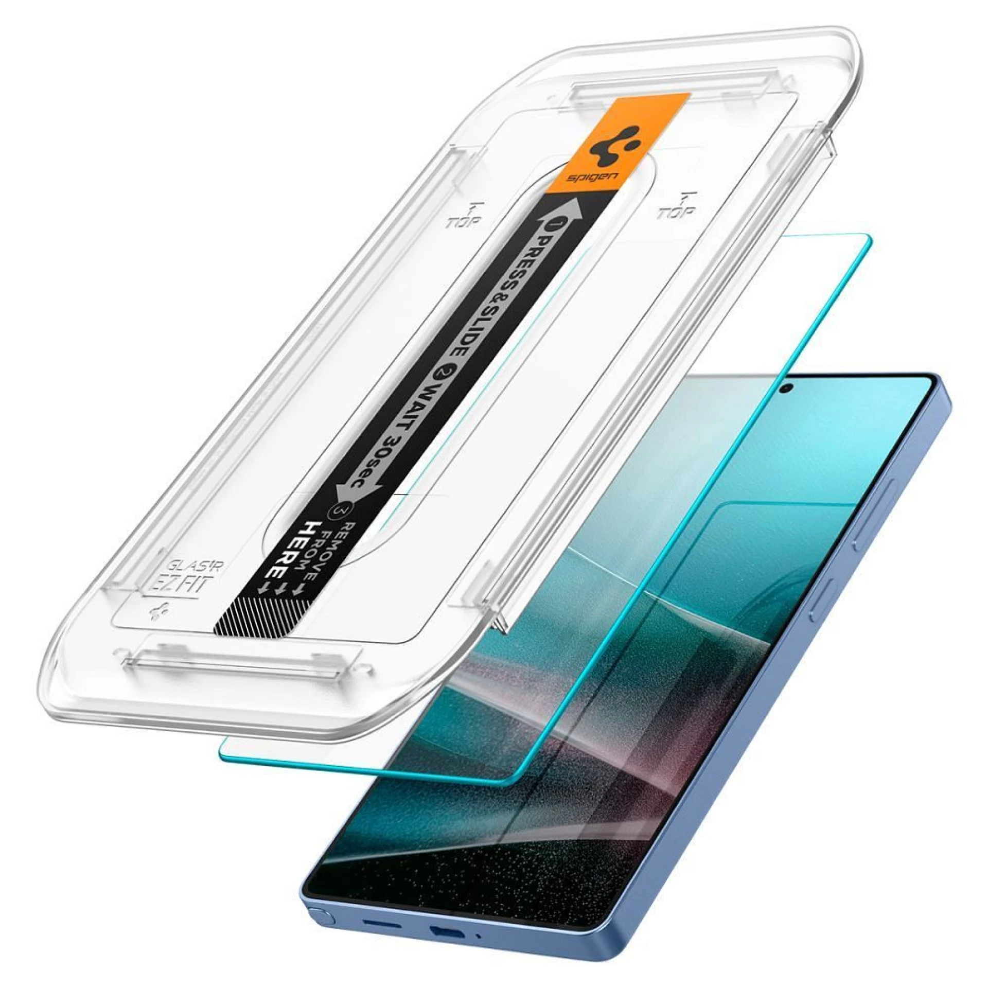 Zaštitno staklo Spigen Glas TR EZ Fit za Samsung S25 Ultra 2-pack transp