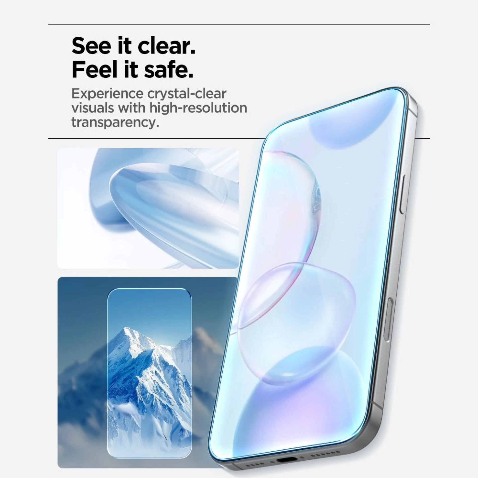 Zaštitno staklo Spigen Glas.tR AlignMaster Slim za iPhone 17 3-pack