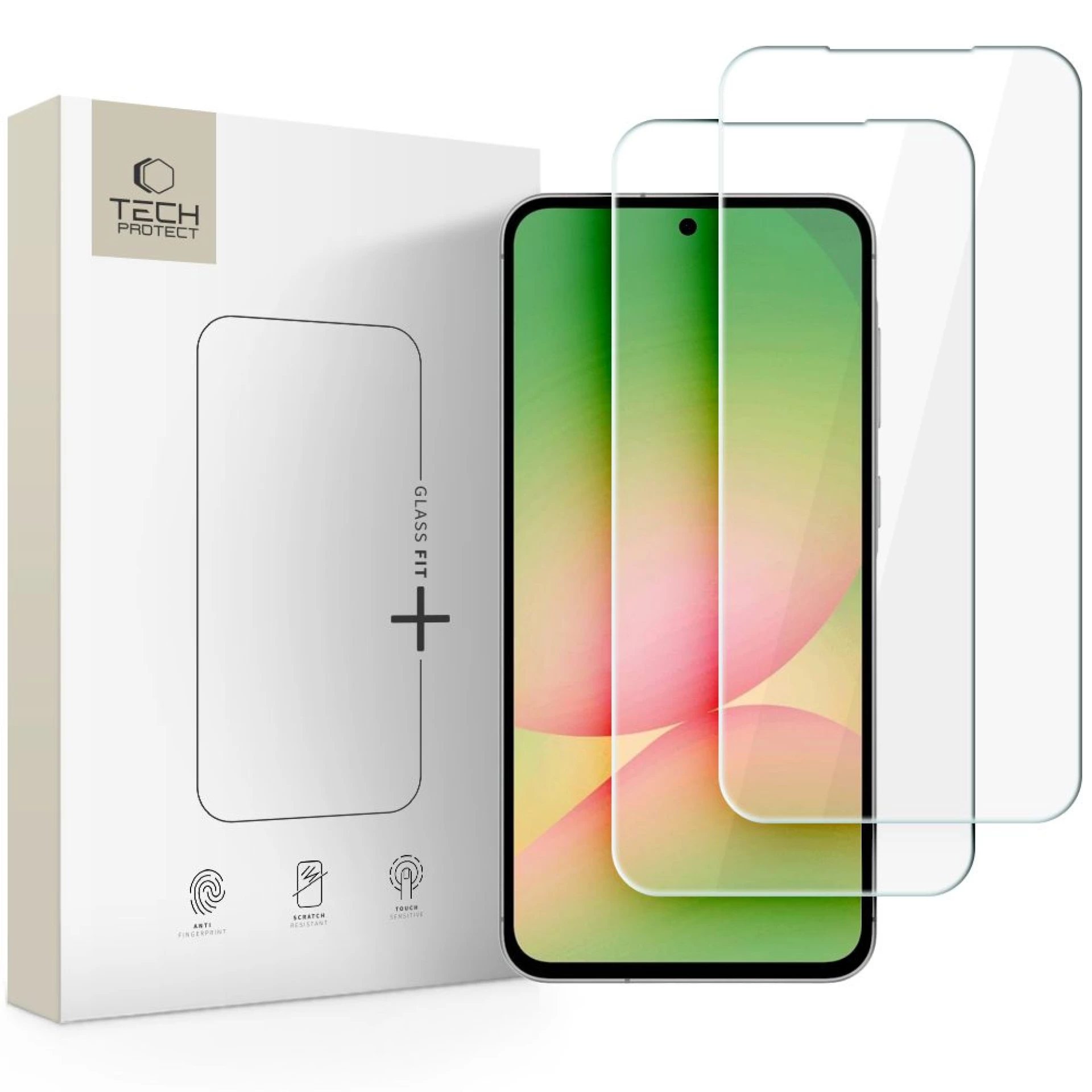 Zaštitno staklo Tech-Protect Glass Fit+ za Samsung A37/A57 5G 2-pack