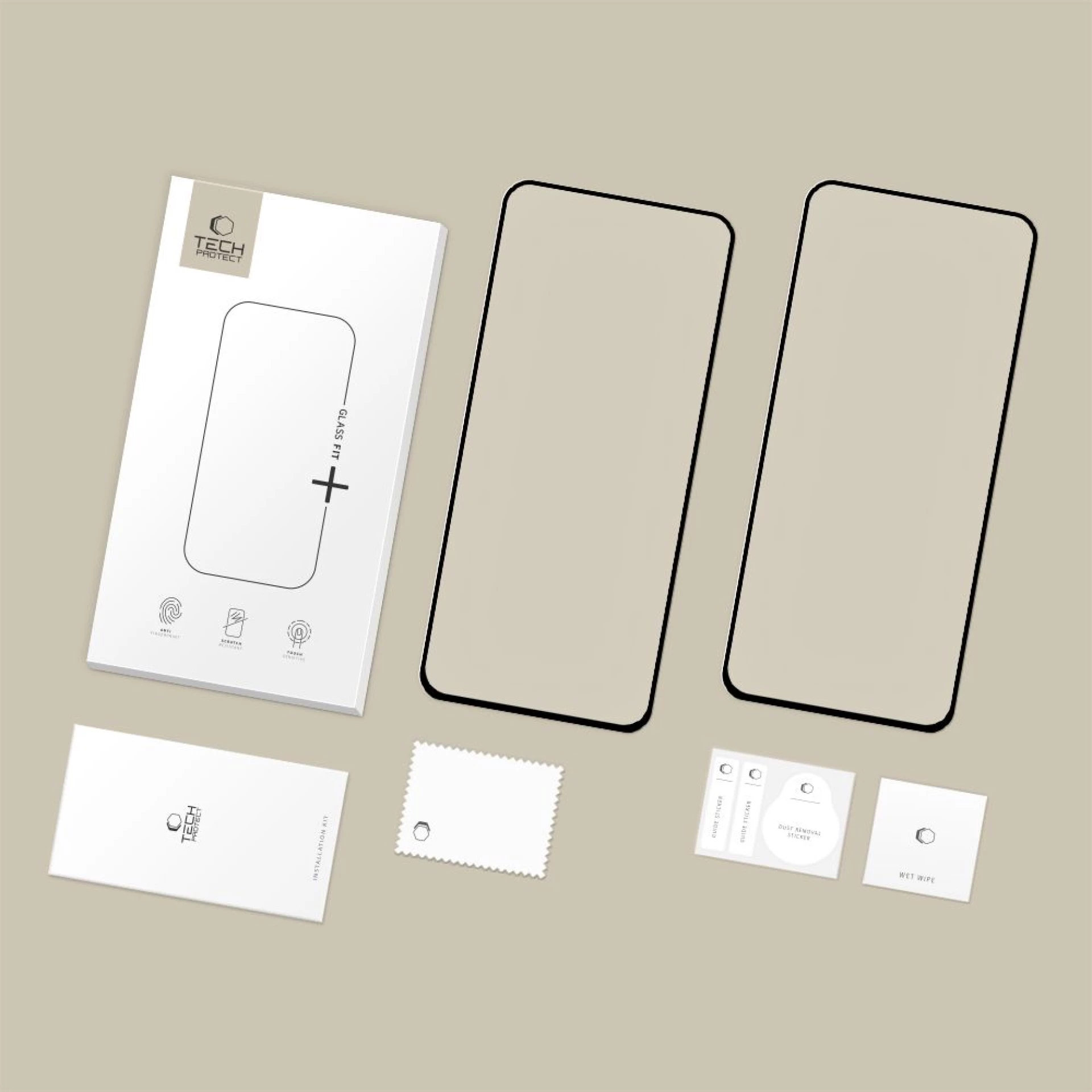 Zaštitno staklo Tech-Protect Glass Fit+ za Samsung S25FE 2-pack