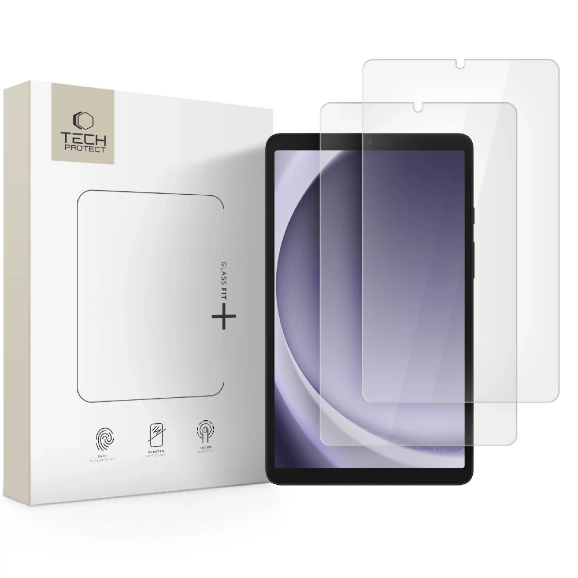 Zaštitno staklo Tech-Protect Glass Fit+ za Samsung Tab A9 / A11 8.7 2pack
