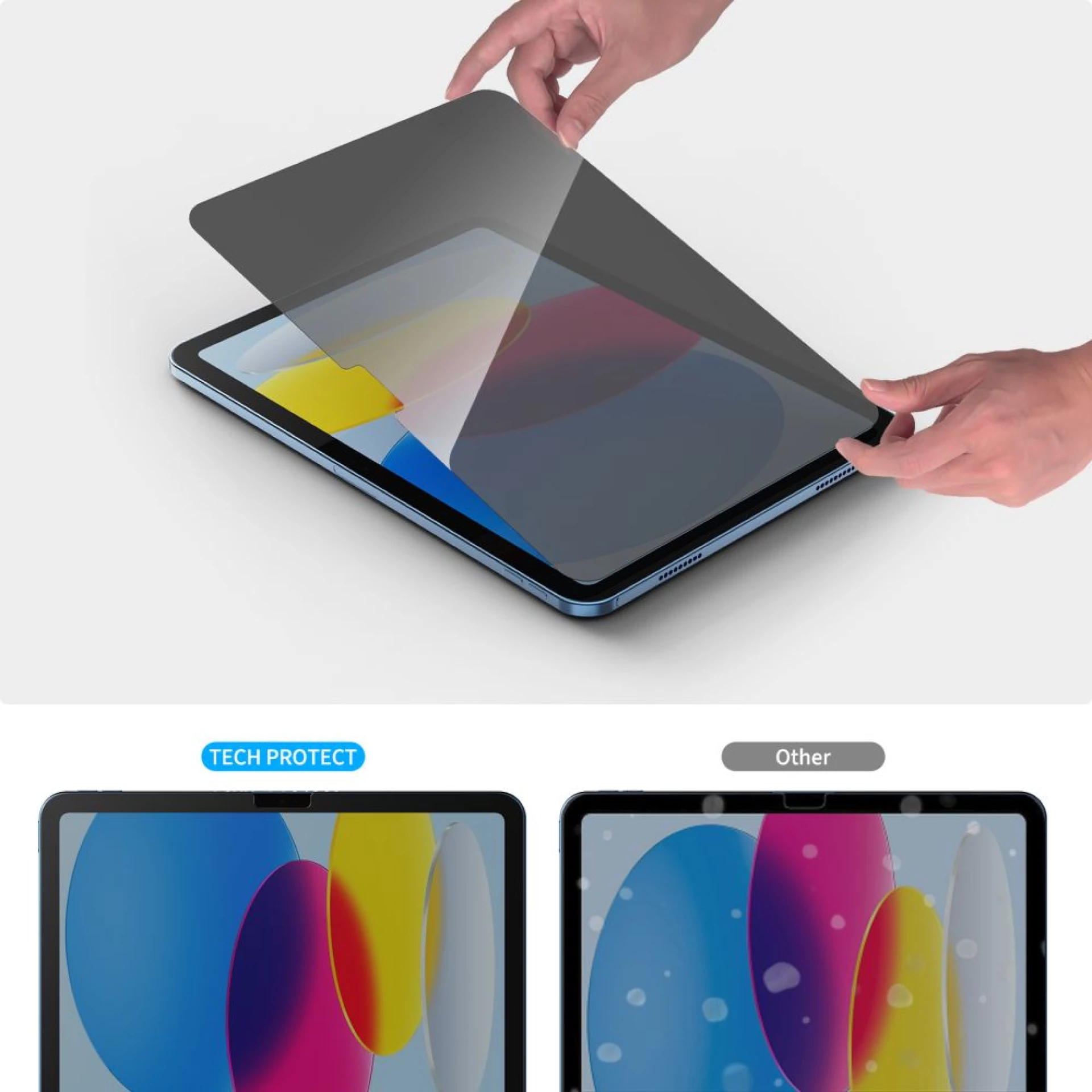 Zaštitno staklo Tech-Protect Glass Privacy za iPad 10.9 2022 /iPad 11 2025