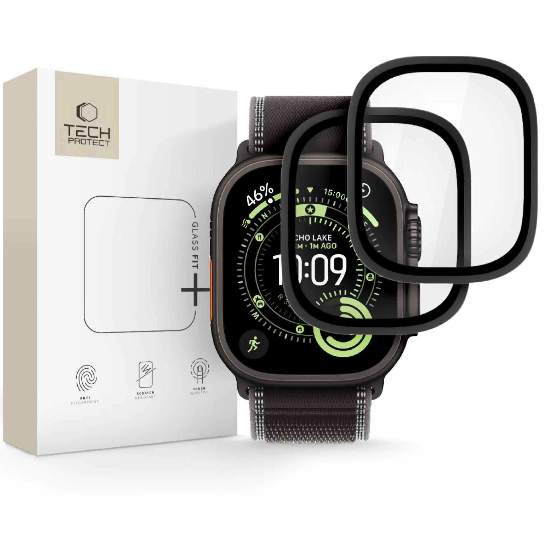 Zaštitno staklo Tech-Protect za Apple Watch Ultra 49mm 2-pack