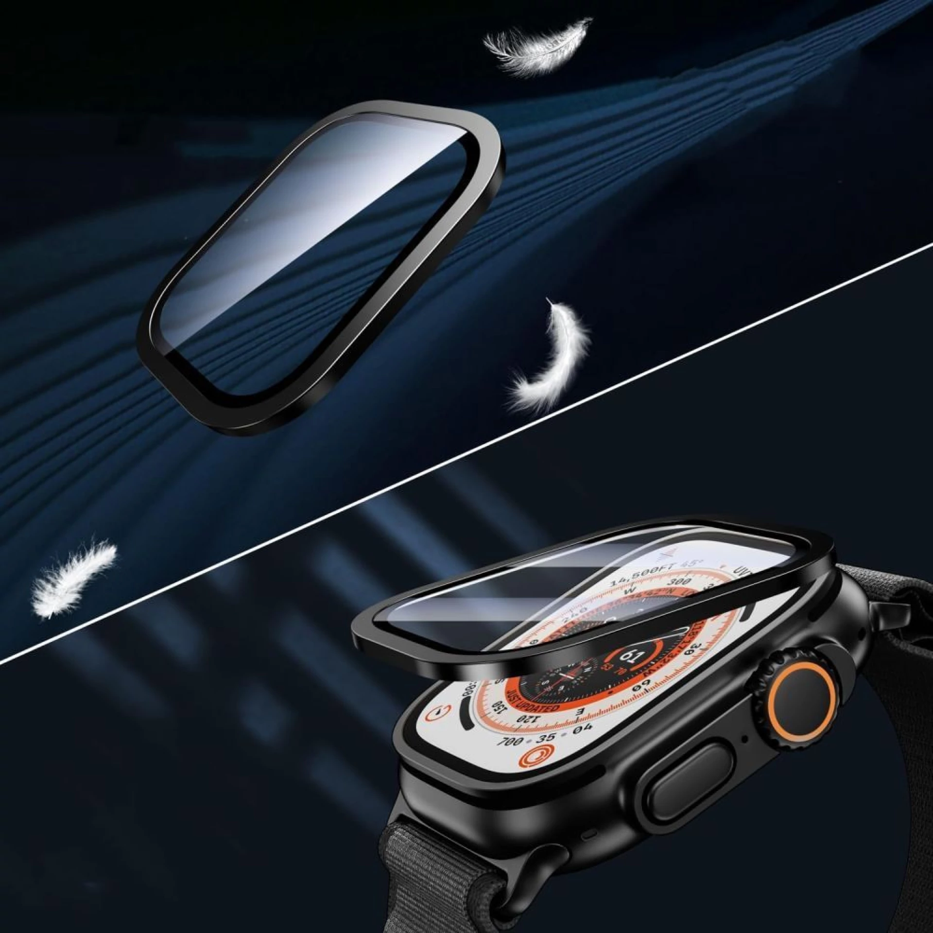 Zaštitno staklo Tech-Protect za Apple Watch Ultra 49mm 2-pack