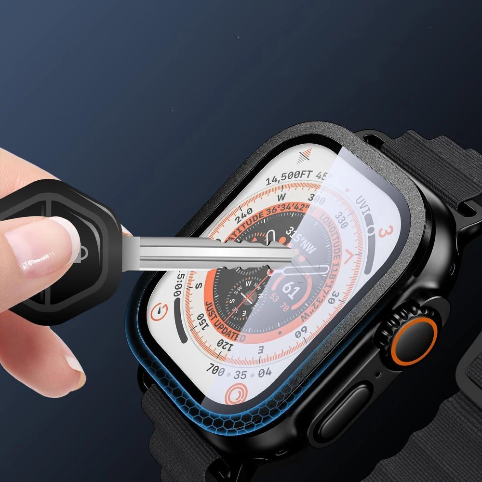 Zaštitno staklo Tech-Protect za Apple Watch Ultra 49mm 2-pack