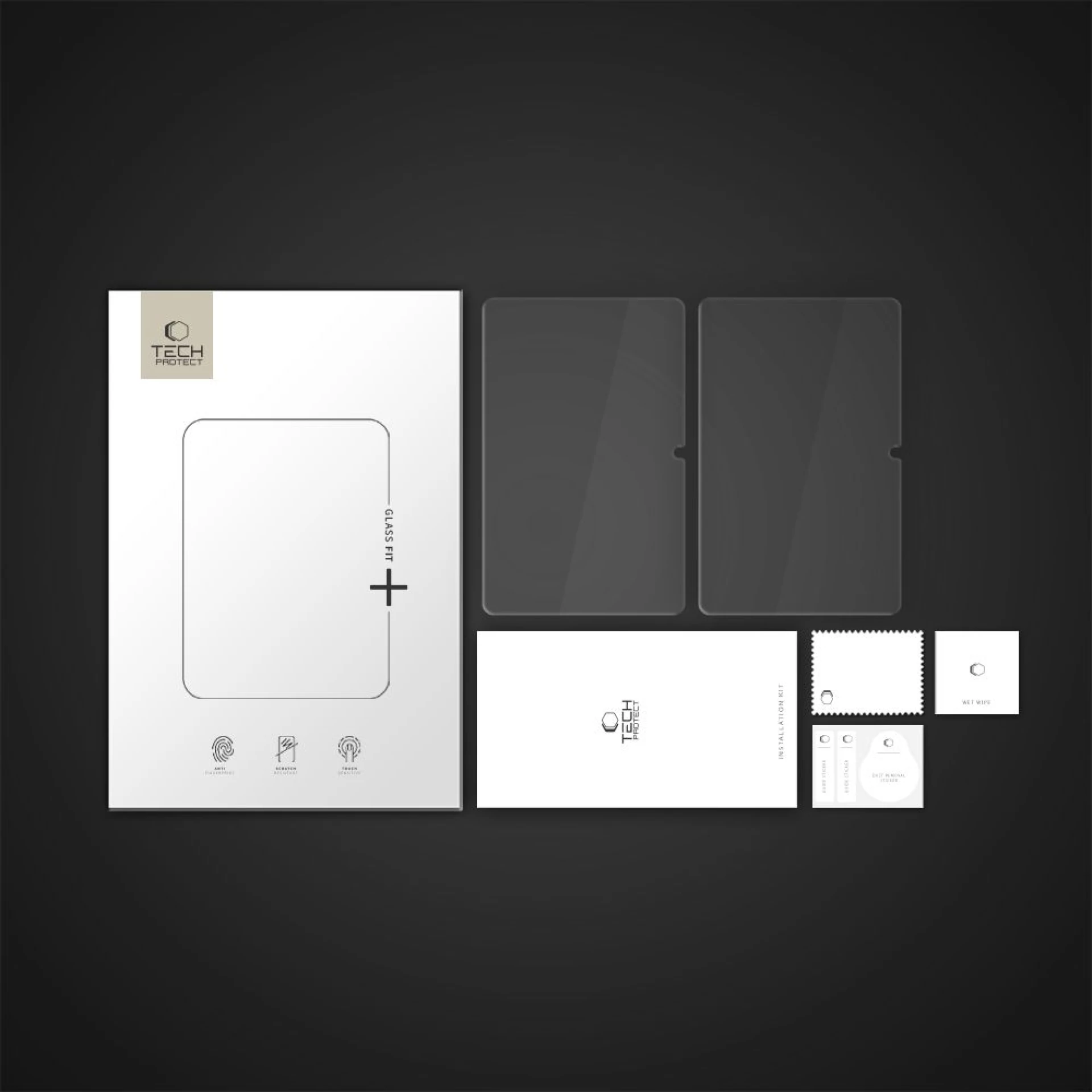 Zaštitno staklo Tech-Protect za Samsung Tab S7/S8/S9/S9 FE/S10 FE 2pack