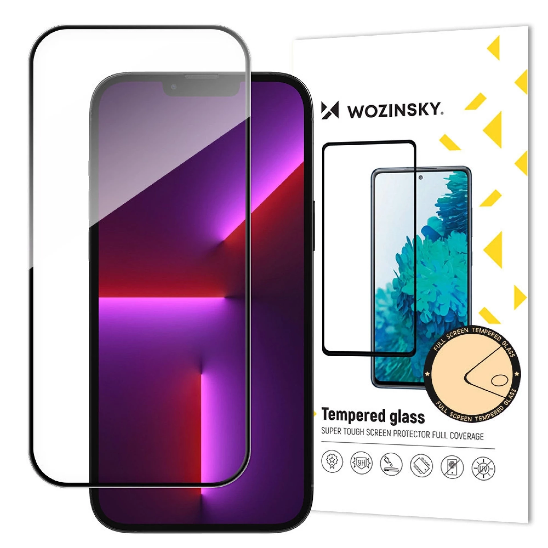 Zaštitno staklo Wozinsky Full Glue Glass za iPhone 16 Pro Max/17 Pro Max