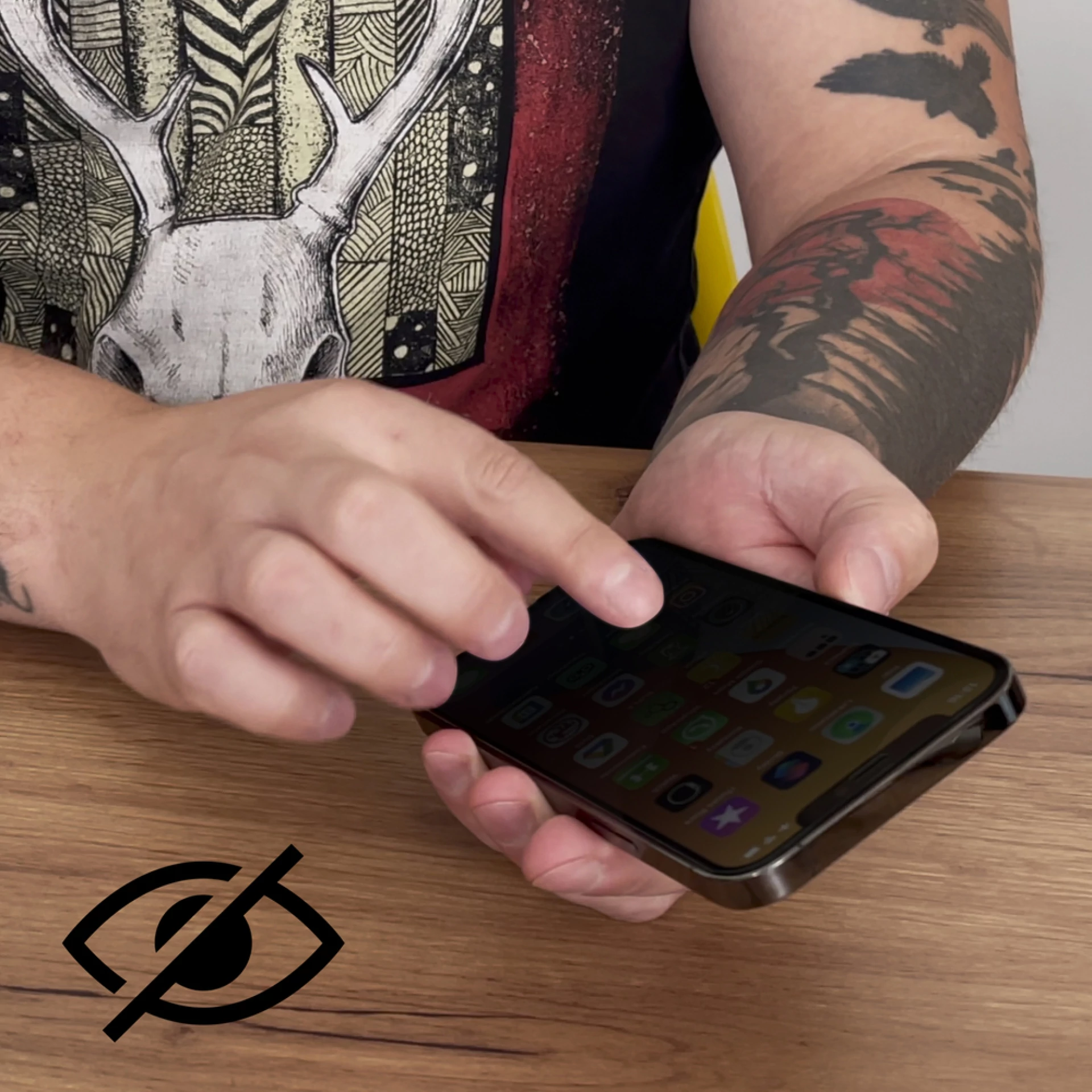Zaštitno staklo Wozinsky Glass za iPhone 15 Pro Max Privacy