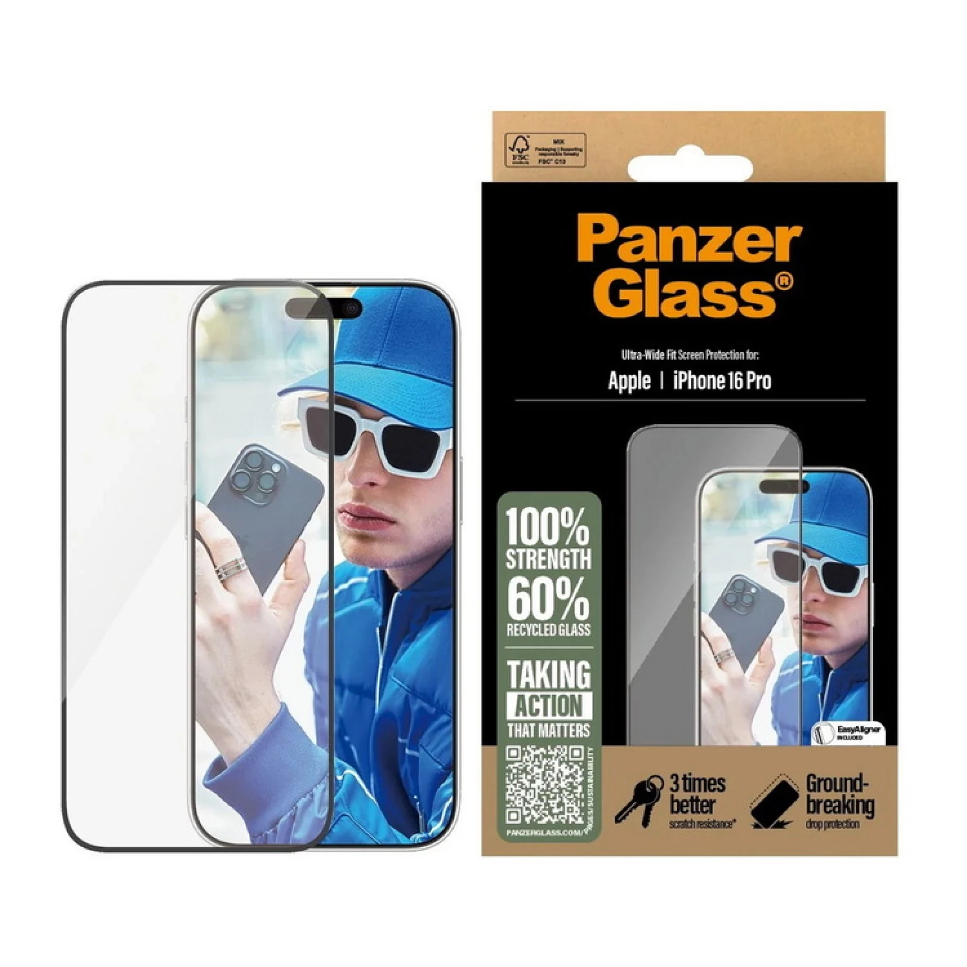 Zaštitno staklo za iPhone 16 Pro