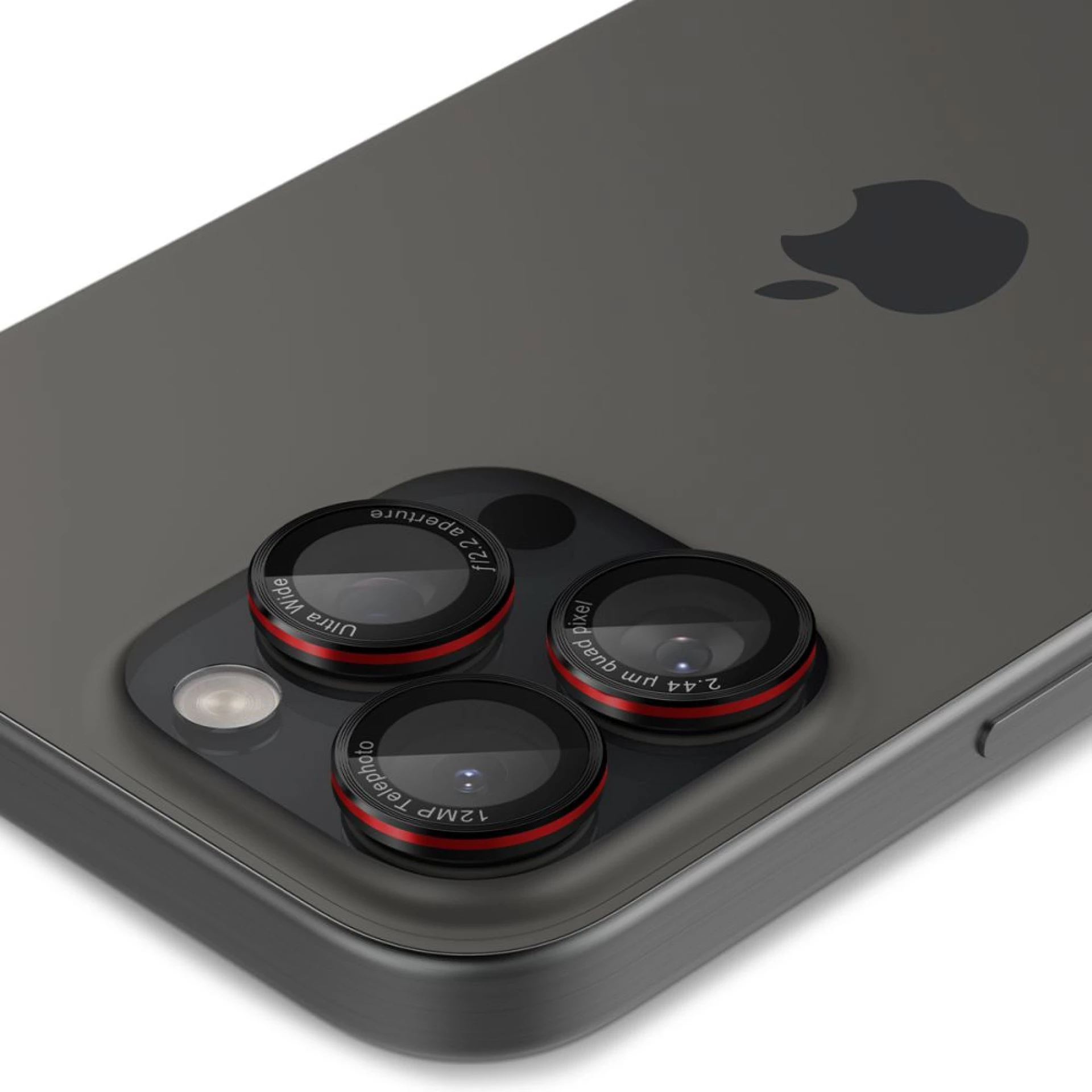 Zaštitno staklo za kameru Spigen EZ Fit Optik Cam 14 Pro-17 Pro/Pro Max 2pcs Red