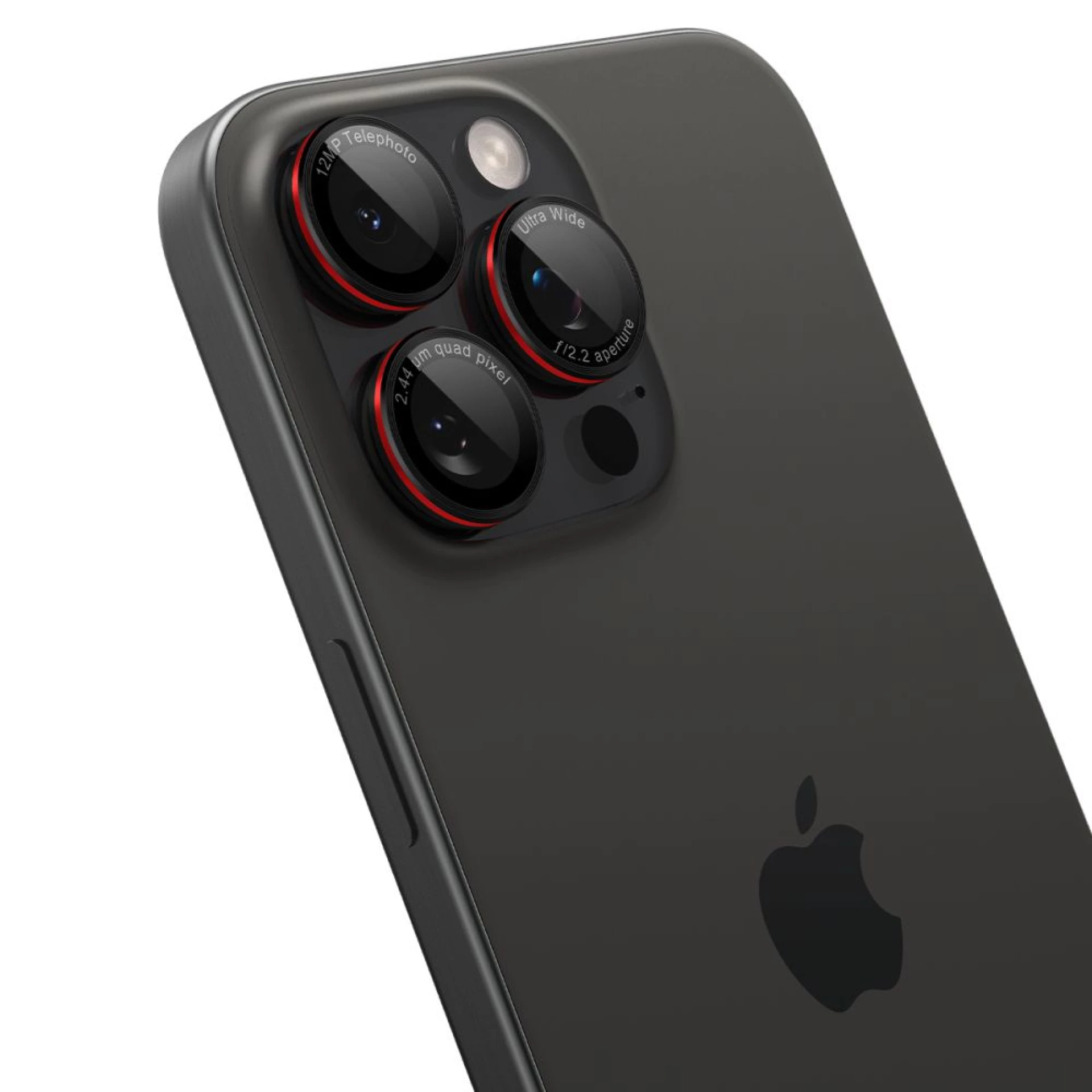Zaštitno staklo za kameru Spigen EZ Fit Optik Cam 14 Pro-17 Pro/Pro Max 2pcs Red
