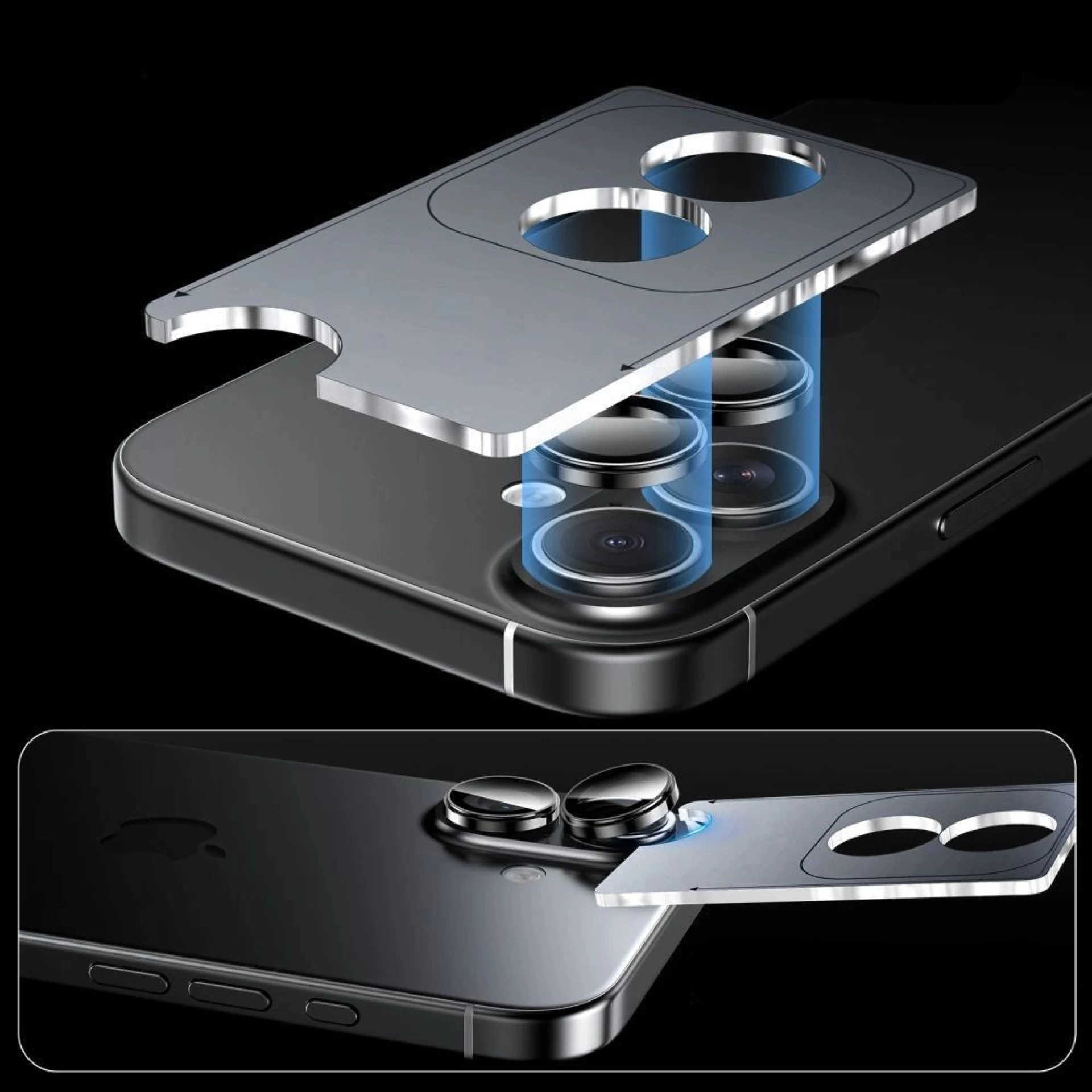 Zaštitno staklo za kameru Tech-Protect Camring Fit+ za Samsung S26 Ultra