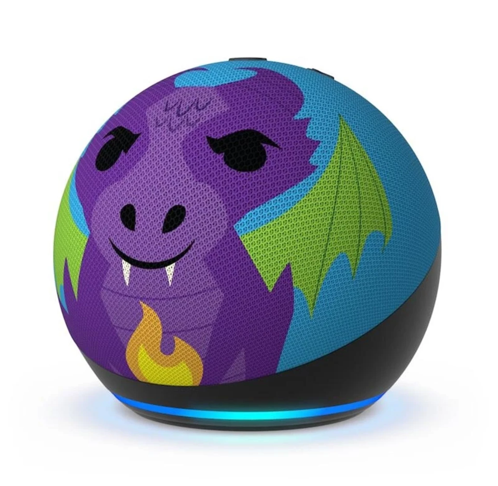 Zvučnik Amazon Echo Dot (5.gen) Kids Dragon with Alexa Multicolor