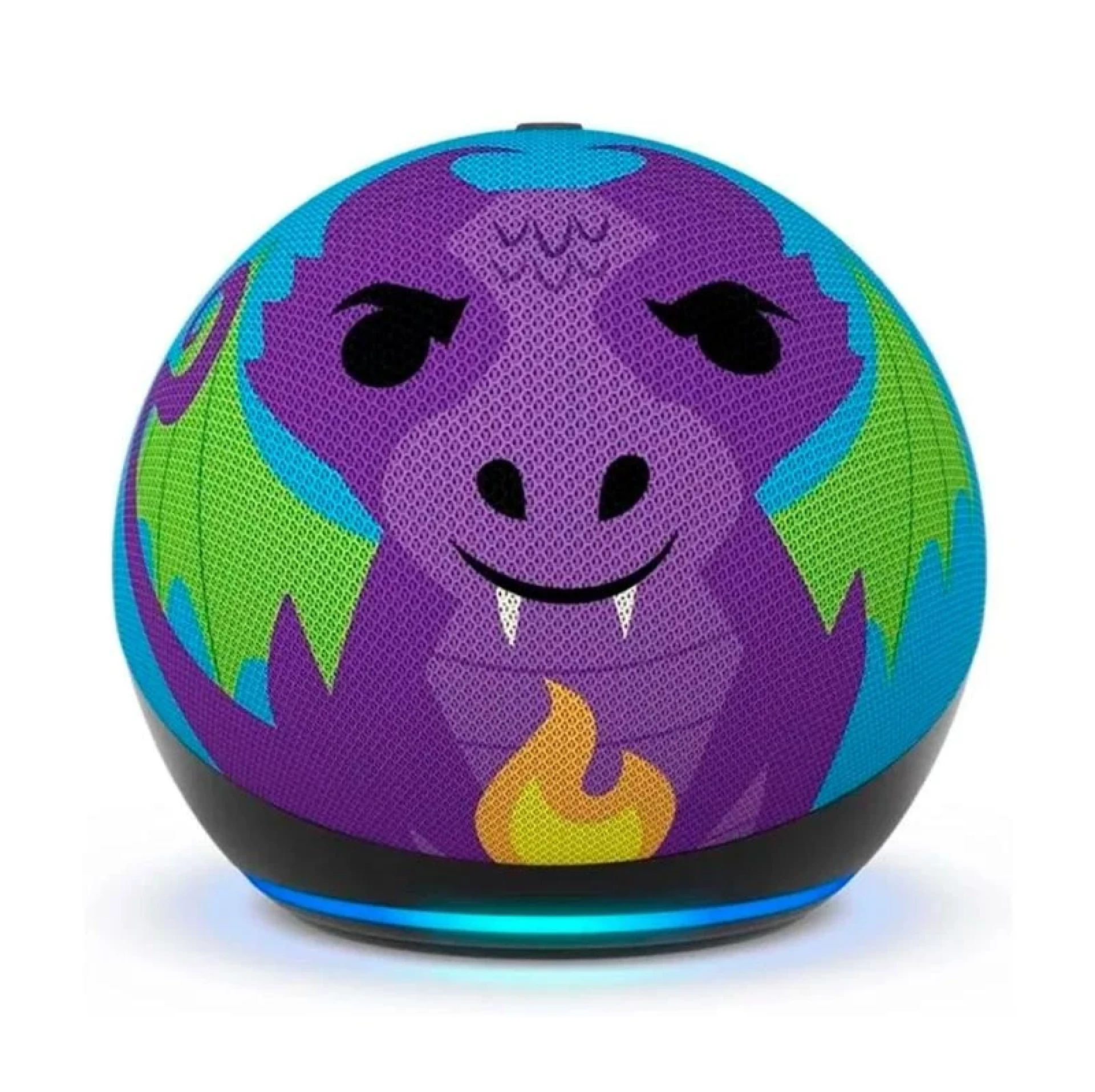 Zvučnik Amazon Echo Dot (5.gen) Kids Dragon with Alexa Multicolor