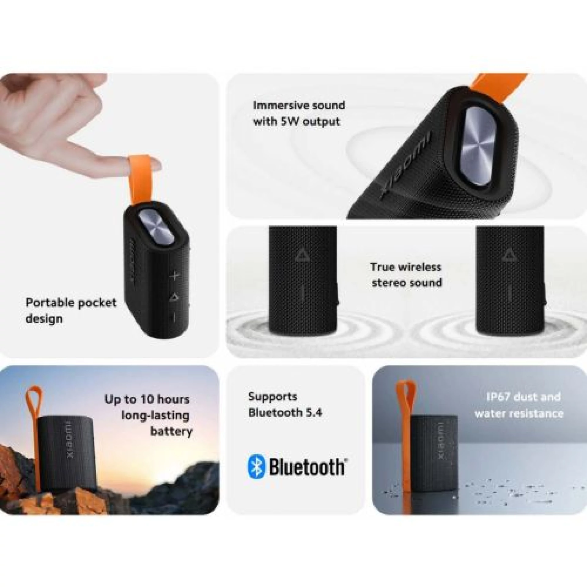 Zvučnik Xiaomi Sound Pocket 5W crni