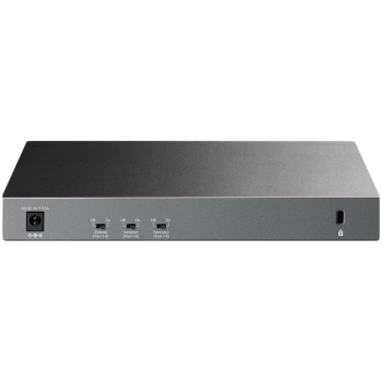 TP-Link LS1210GP 10-Port Gigabit Desktop Switch with 8-Port PoE+, 8× Gigabit PoE+ Ports, 1x Gigabit Non-PoE Port, 1× Gigabit SFP Slot, 61 W PoE Power, Desktop Steel Case, Extend Mode for 250m PoE Transmitting, Isolation Mode, PoE Auto Recovery