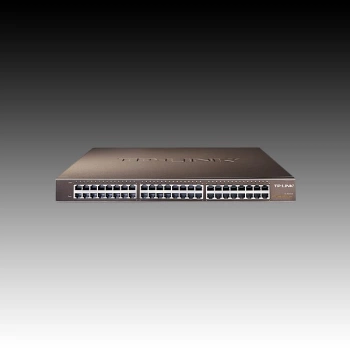 Switch TP-Link TL-SG1048, 48-Port Gigabit RJ45 10/100/1000Mbps Standard 19-inch rack-mountable steel case switch, 96Gbps Switching Capacity, 2 Fans, Auto Negotiation/Auto MDI/MDIX