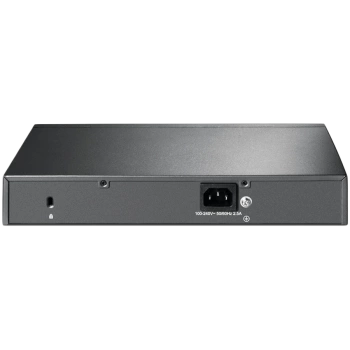 TP-Link SG2210MP Omada 10-Port Gigabit Smart Switch with 8-Port PoE+, 8× G PoE+ ports and 2× G SFP slots, 150 W total PoE budget, Omada app, Static Routing, VLAN, ACL, QoS, IGMP Snooping, Zero-Touch Provisioning, QoS Traffic Prioritization