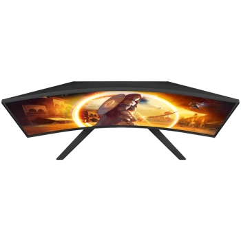 AOC Monitor Gaming CQ32G4VE Curved  31.5” FAST VA, 16:9, 2560x1440, 180Hz, 0.5ms, 300 cd/m2, 3500:1, Audio, HDMI, DP, 3-sided frameless, Adaptive Sync, Tilt, Black-Red, VESA 3y